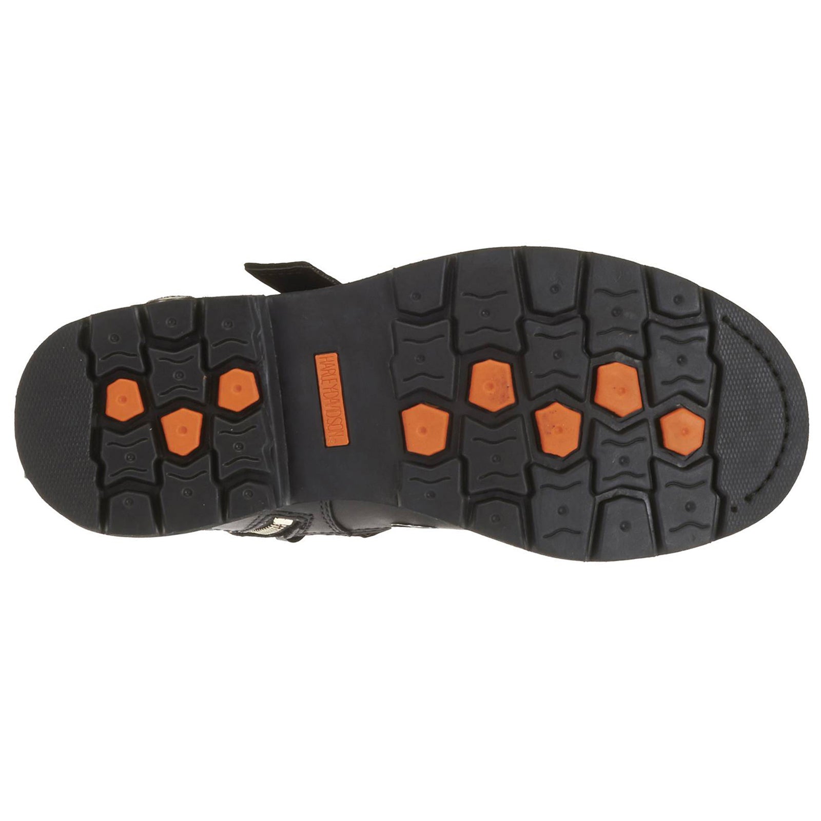 Harley Davidson Distortion D94167 Leather Mens Boots#color_black