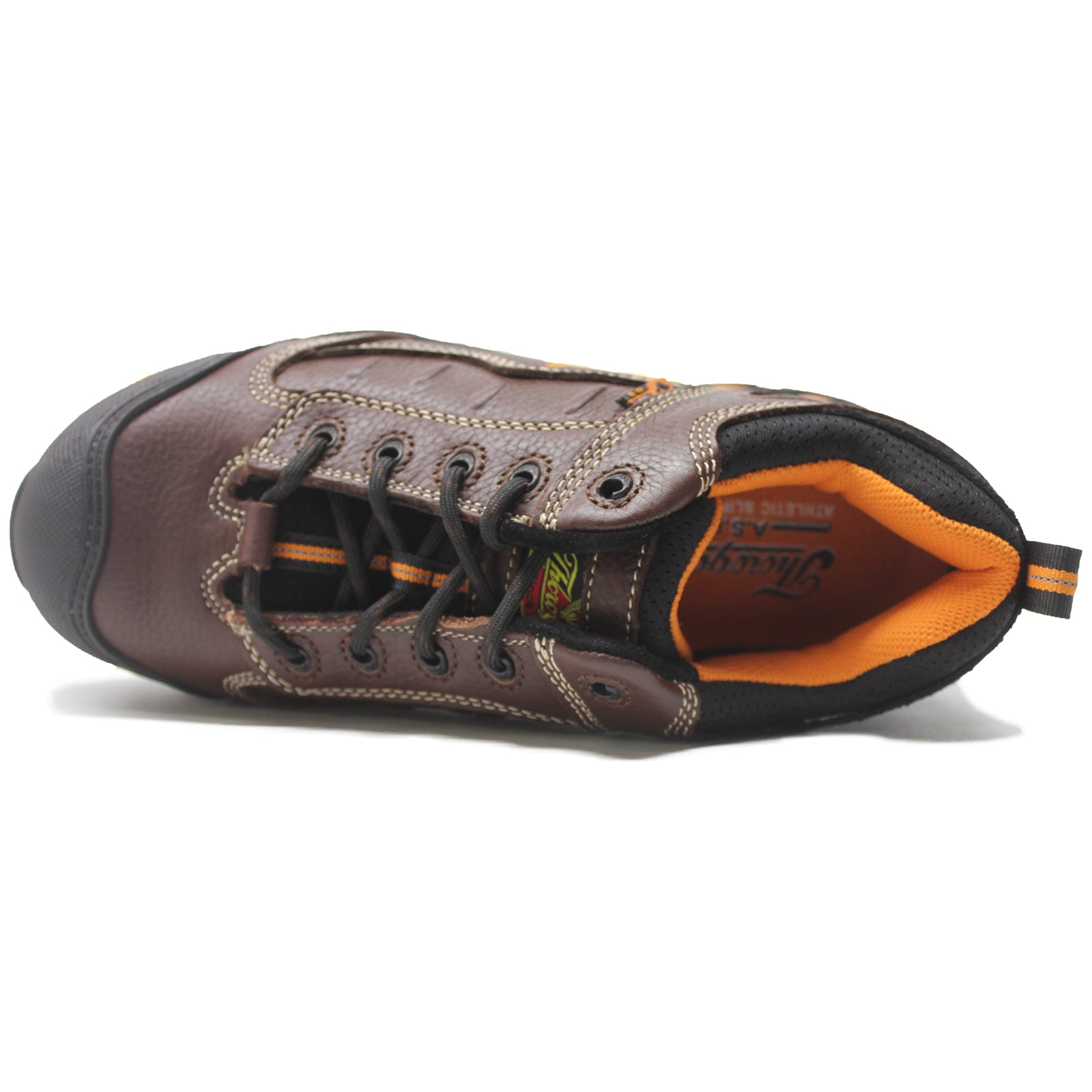 Thorogood ASR SD Sport Oxford Safety Toe Leather Unisex Shoes#color_brown