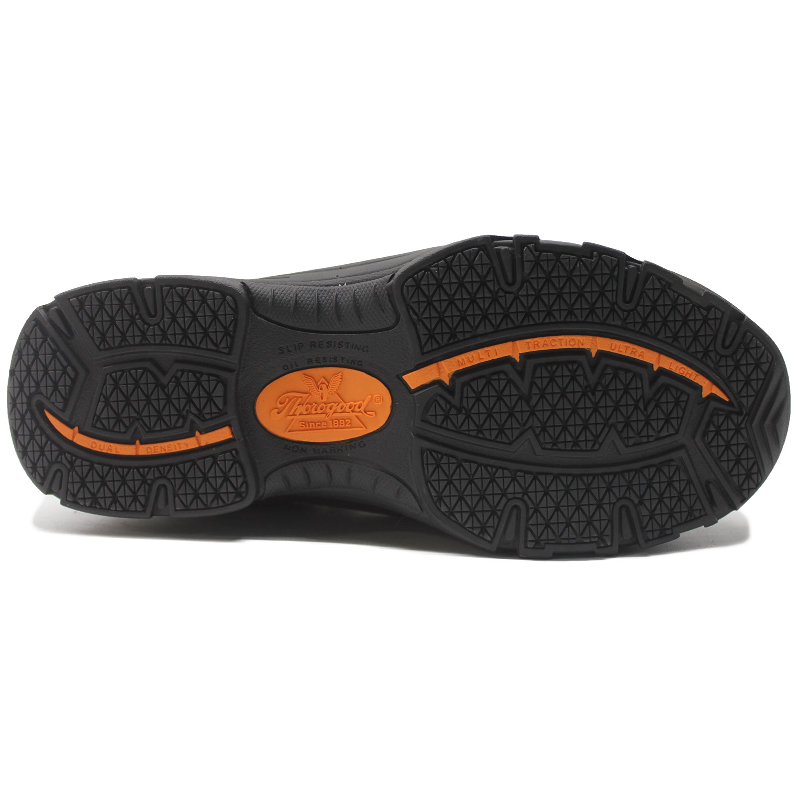 Thorogood ASR SD Sport Oxford Safety Toe Leather Unisex Shoes#color_brown