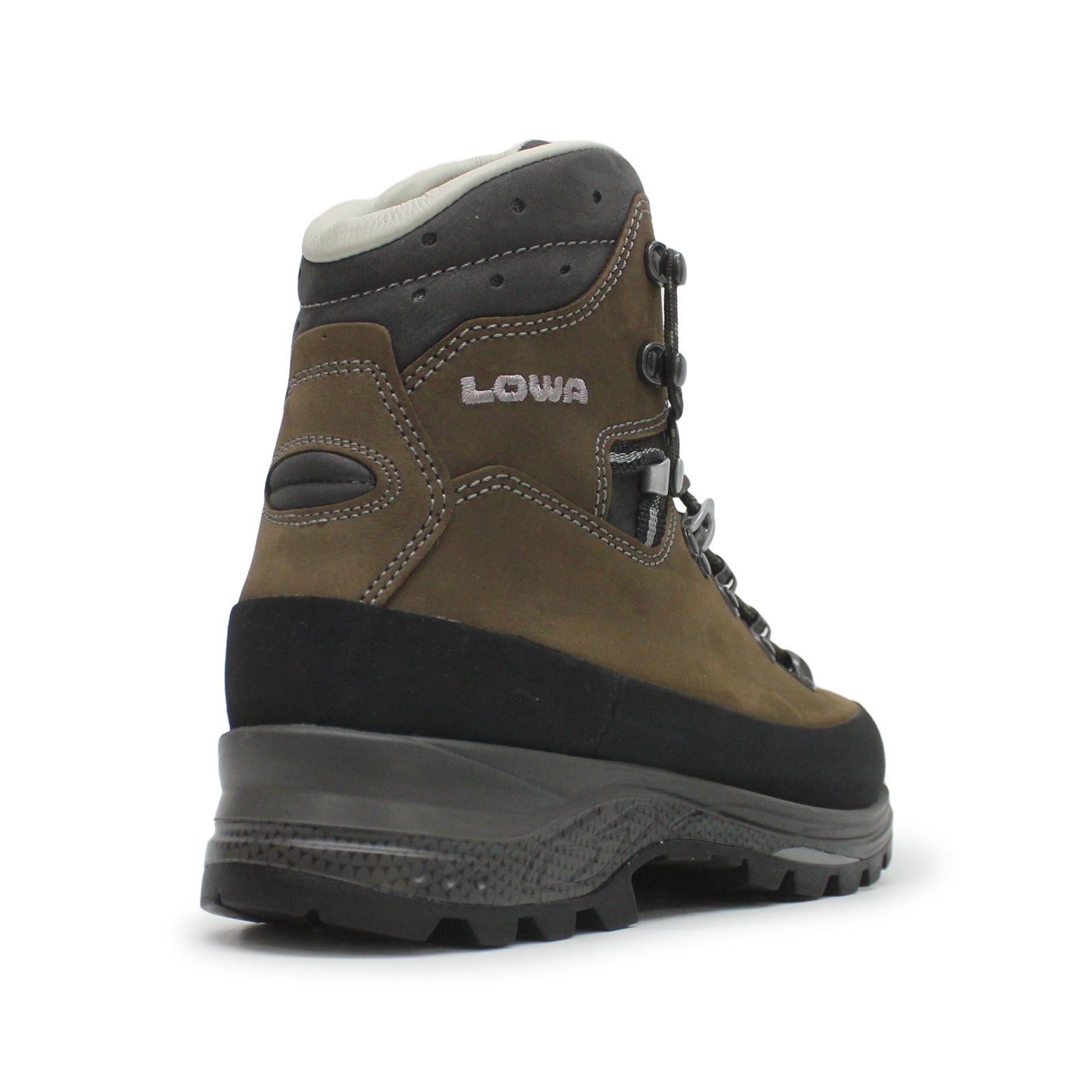 Lowa Tibet LL Nubuck Womens Boots#color_dark brown slate