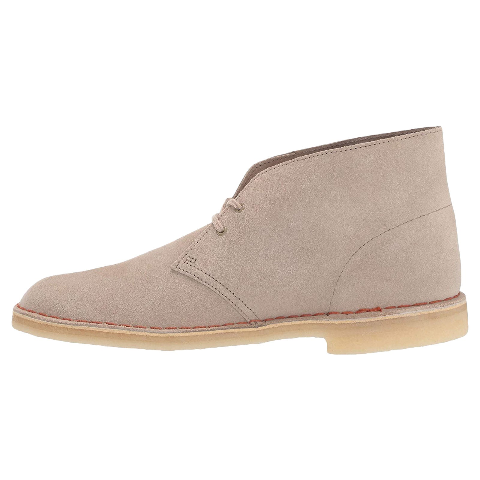 Clarks Originals Desert Boot Suede Womens Boots#color_sand