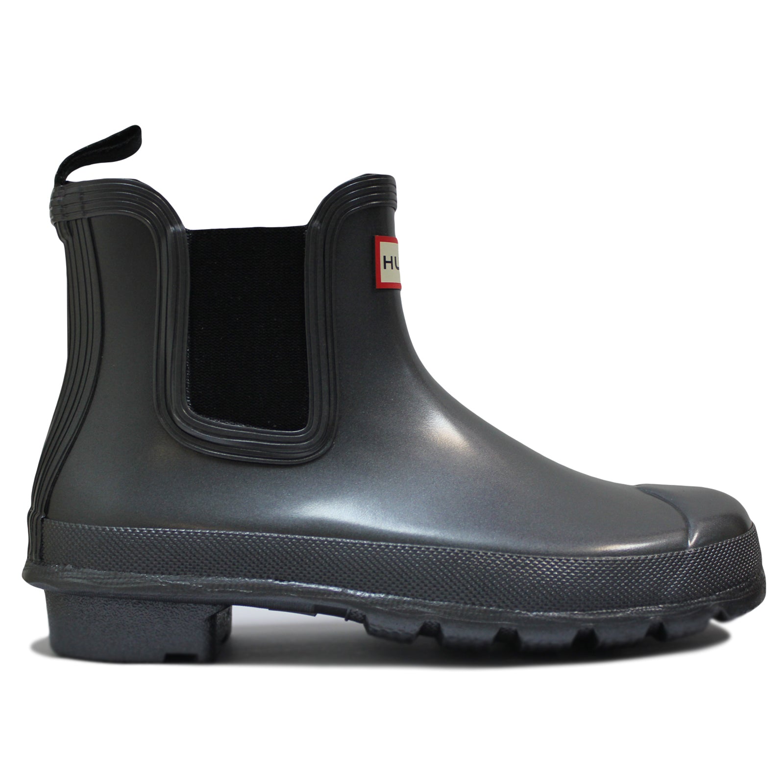 Hunter Original Chelsea Nebula Rubber Womens Boots#color_black