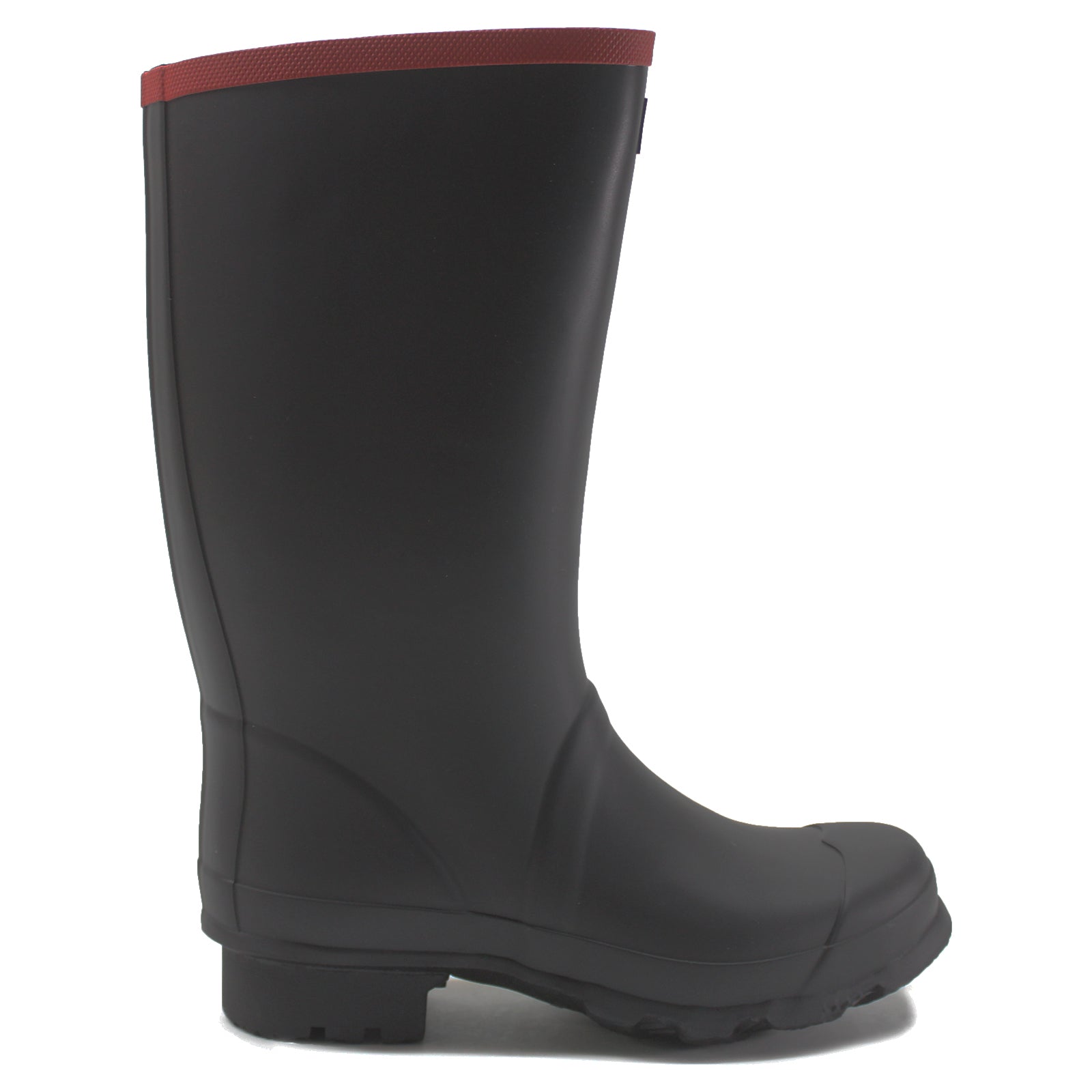 Hunter Argyll Short Knee Rubber Unisex Boots#color_black