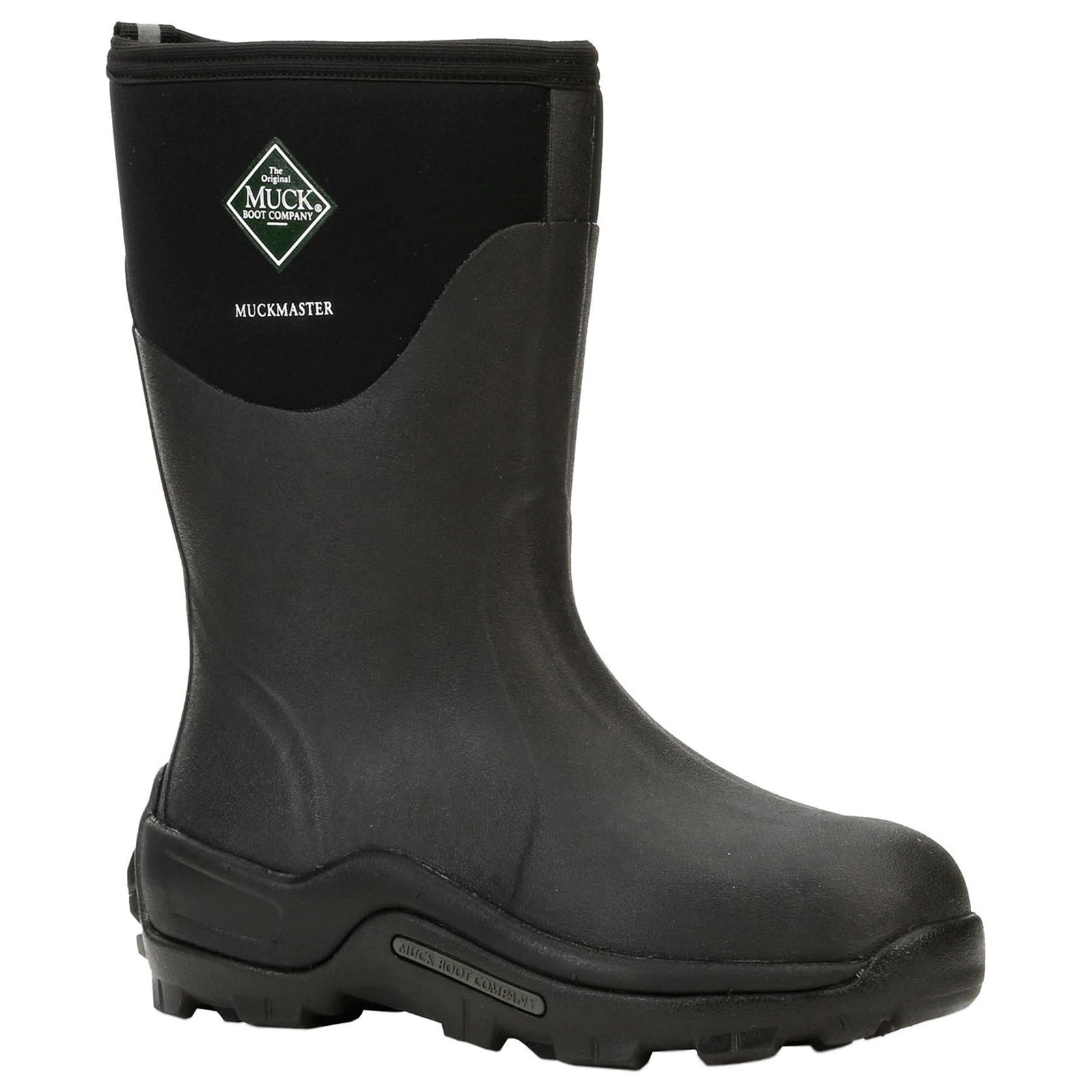 Muck Boot Muckmaster Mid Rubber Mens Boots#color_black