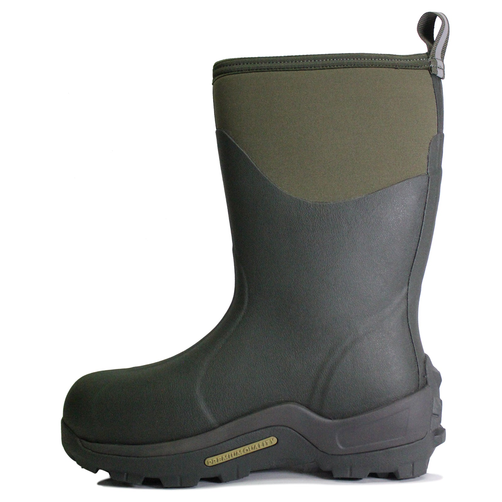Muck Boot Muckmaster Mid Rubber Mens Boots#color_moss