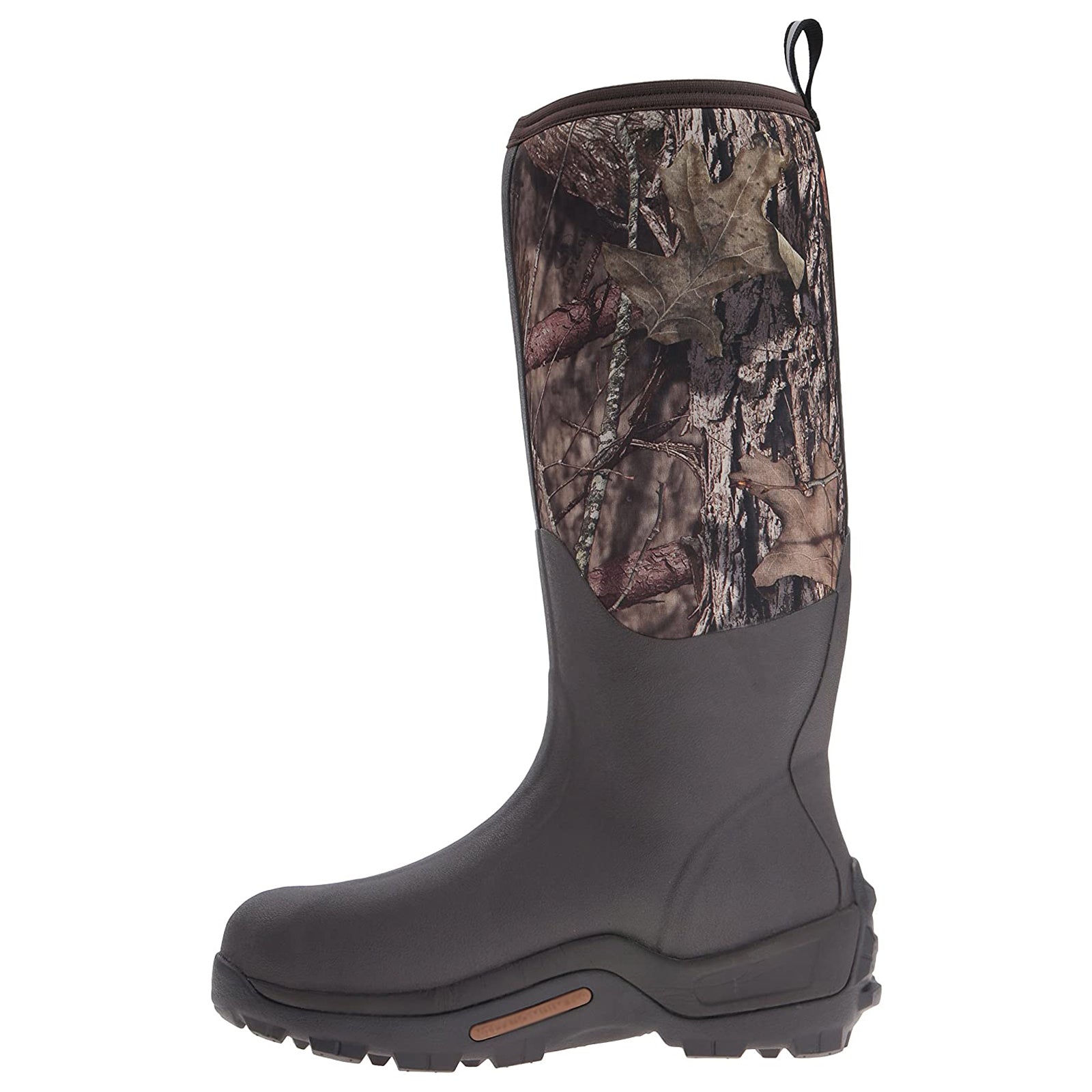 Muck Boot Woody Max Rubber Mens Boots#color_bark mossy oak