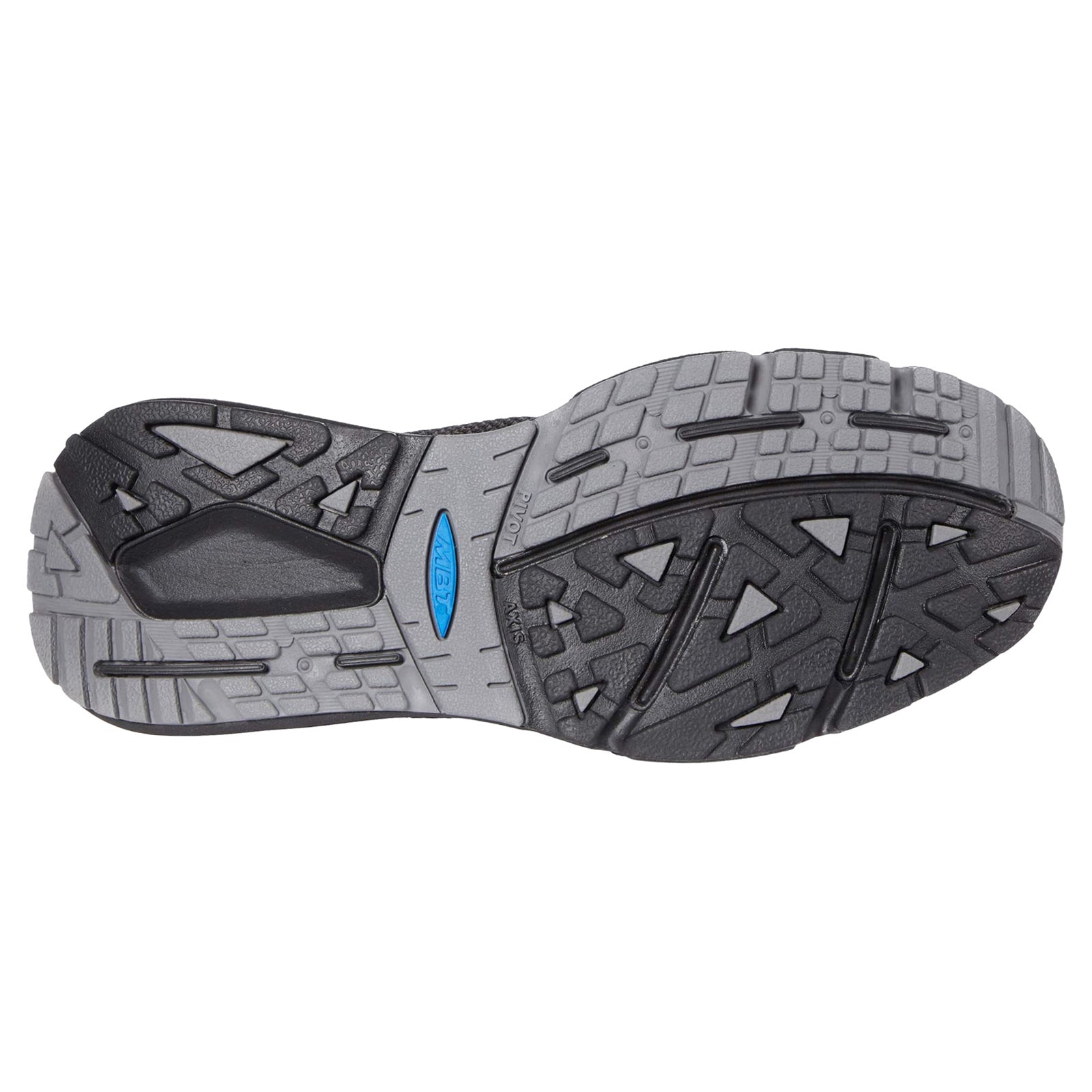 MBT Colorado X Synthetic Leather Mens Trainers#color_black