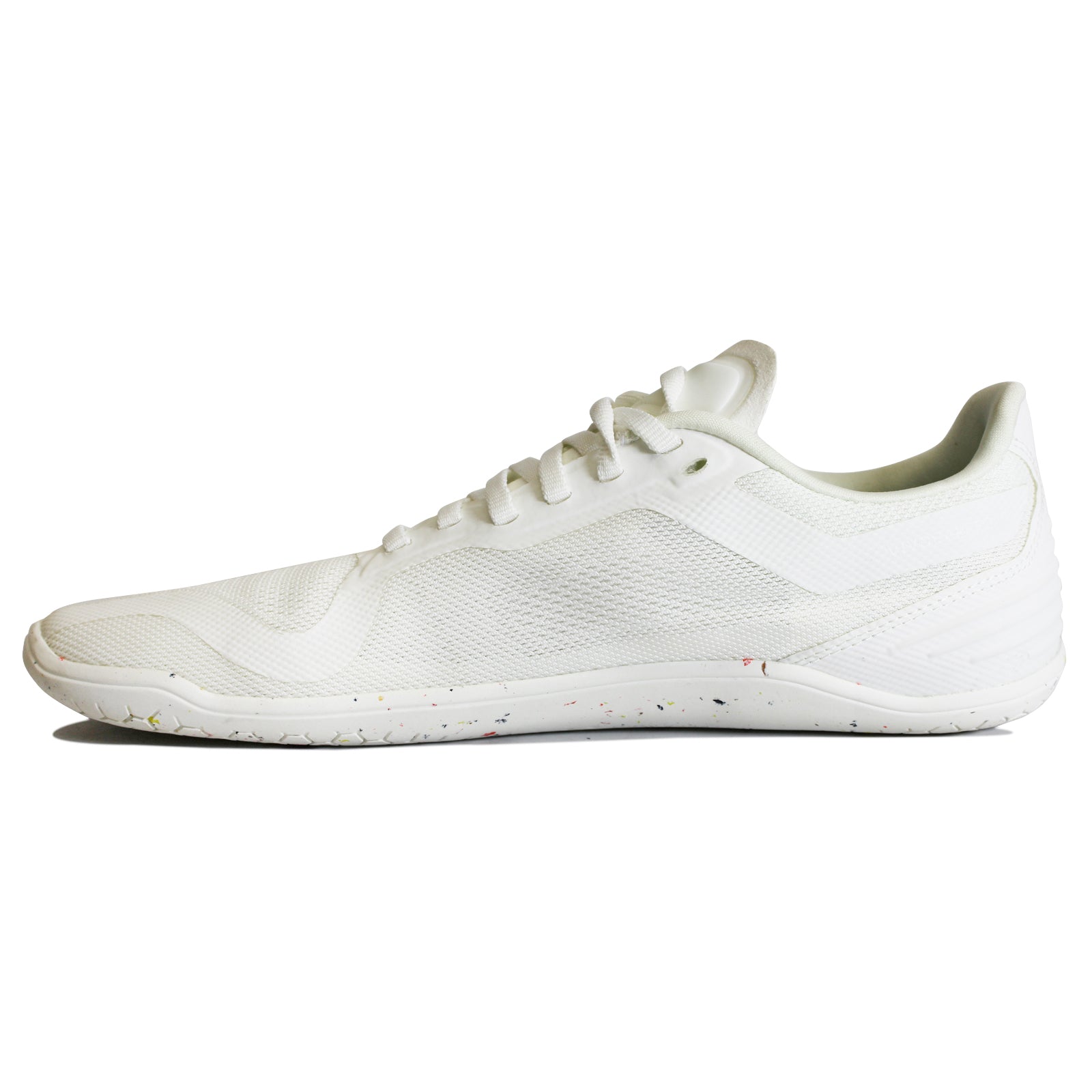 Vivobarefoot Geo Racer II Textile Mens Trainers#color_bright white
