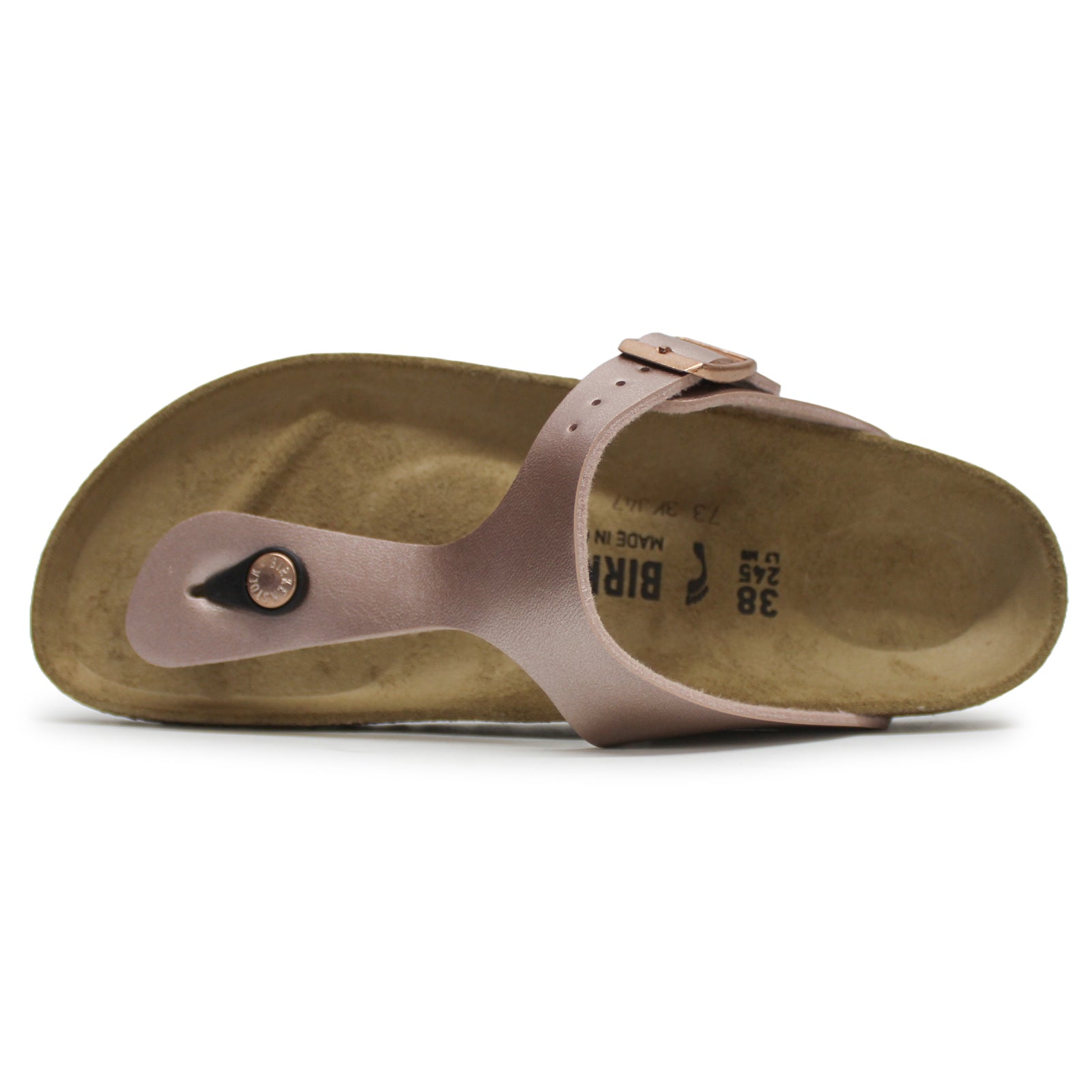Birkenstock Gizeh BS Birko-Flor Unisex Sandals#color_copper