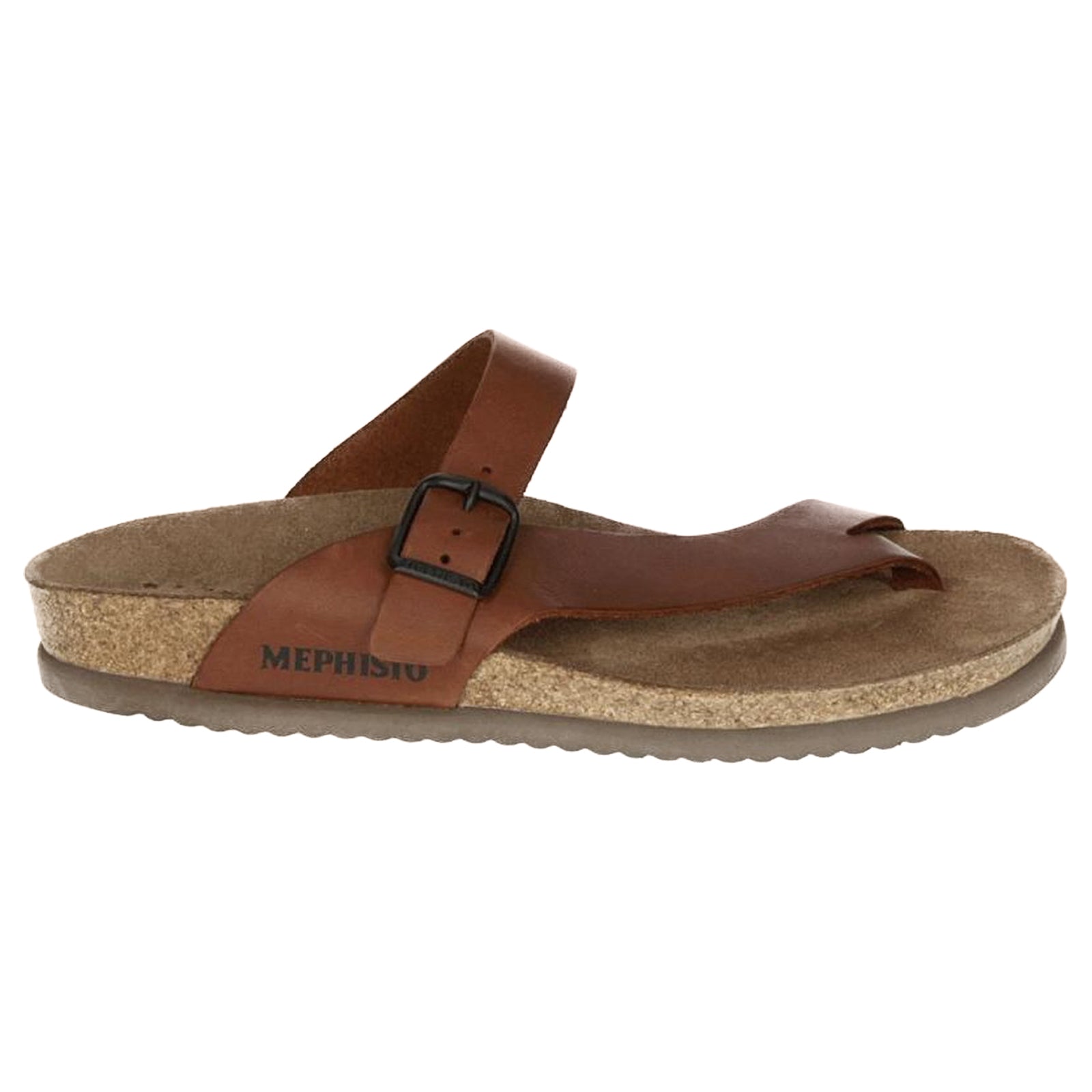 Mephisto Niels Nubuck Mens Sandals#color_chesnut