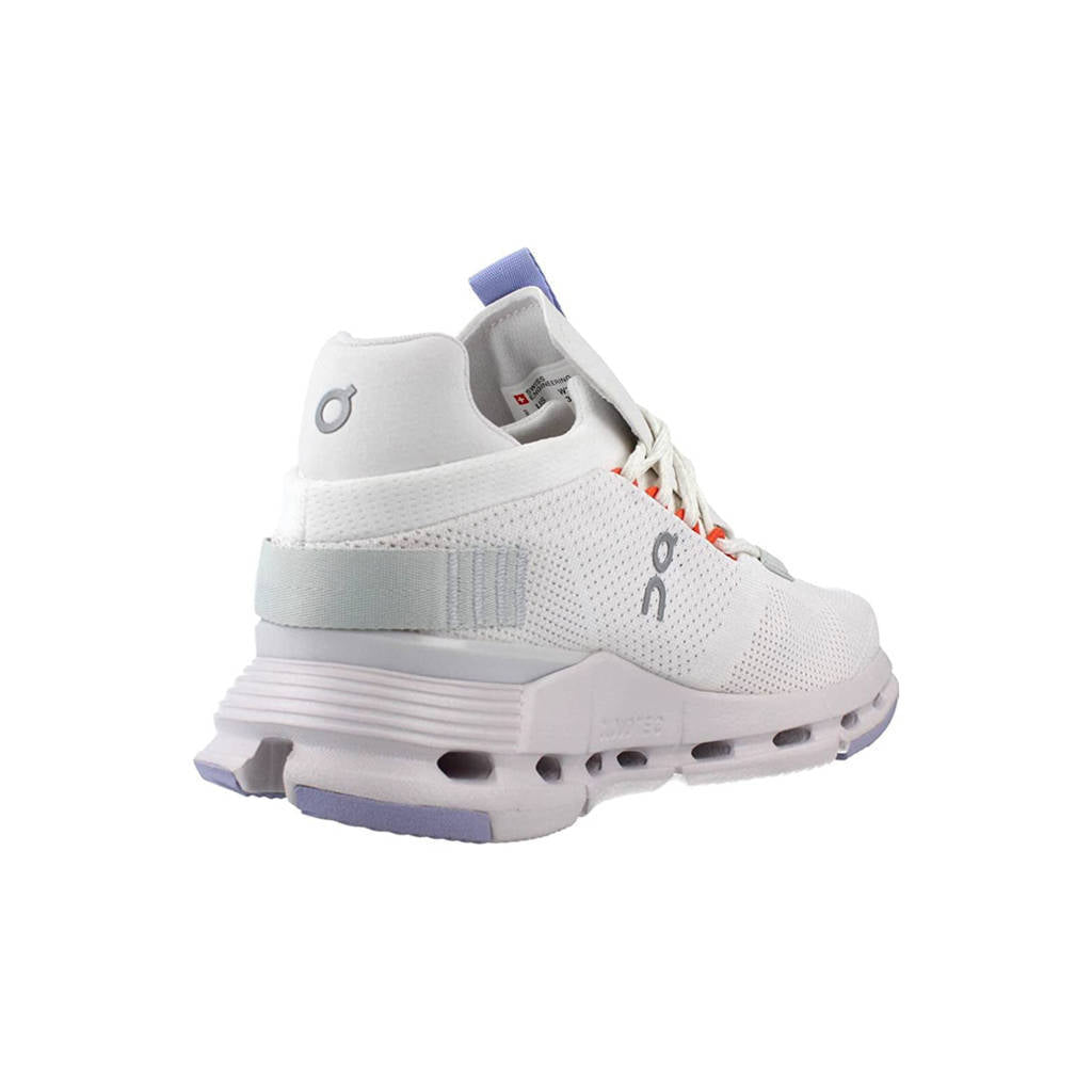 On Cloudnova Textile Women's Running Shoes#color_white glacier