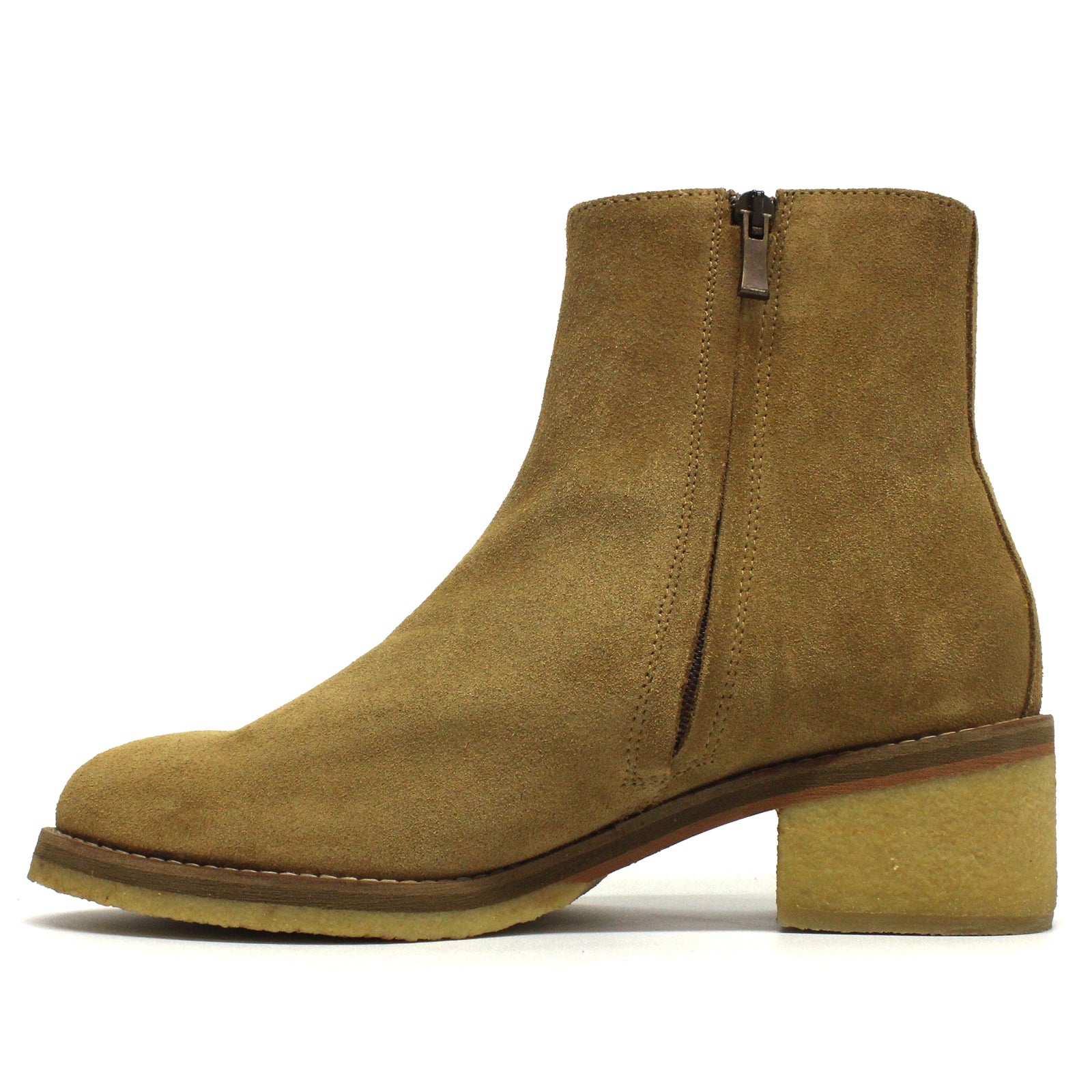 Clarks Originals Amara Crepe Suede Womens Boots#color_tan