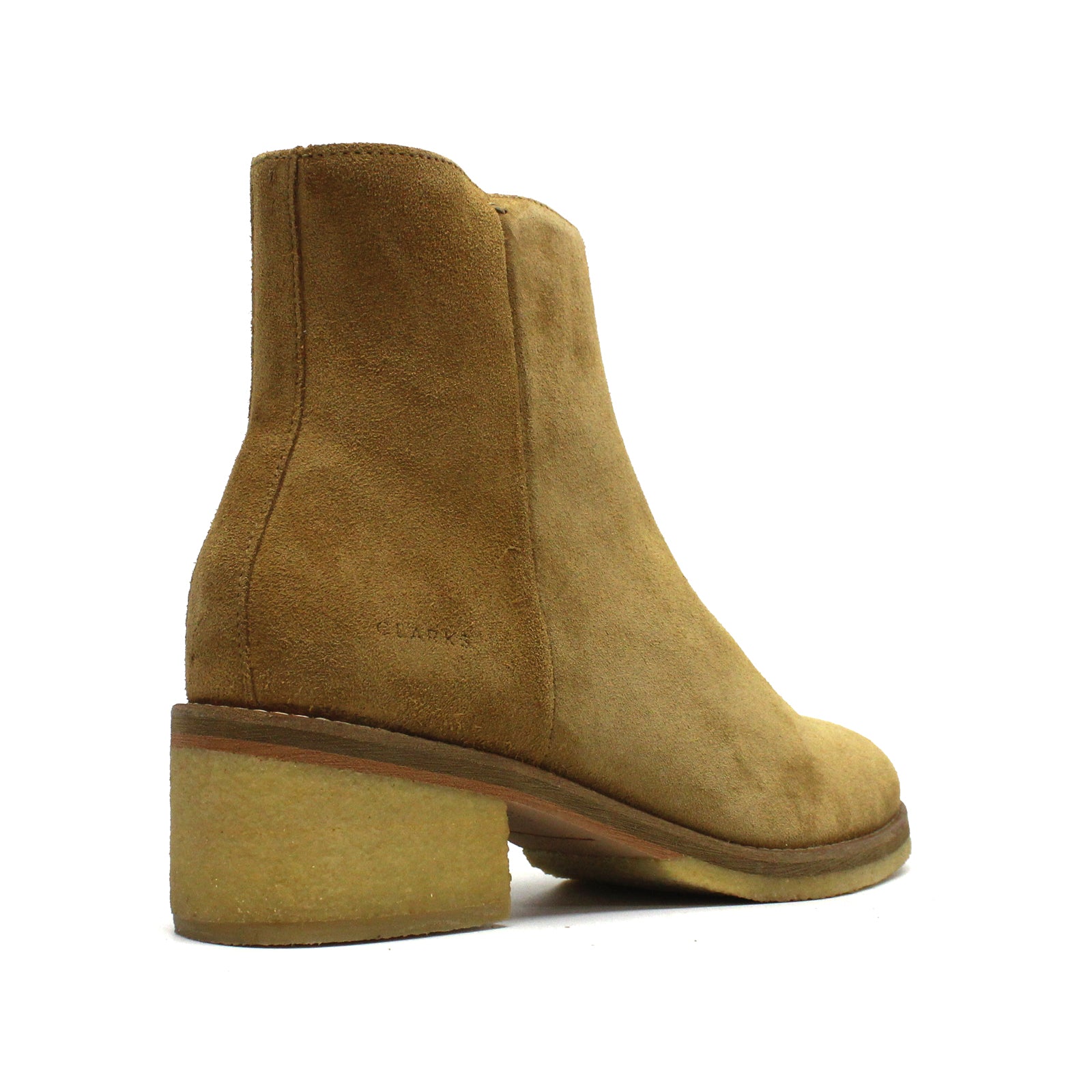 Clarks Originals Amara Crepe Suede Womens Boots#color_tan