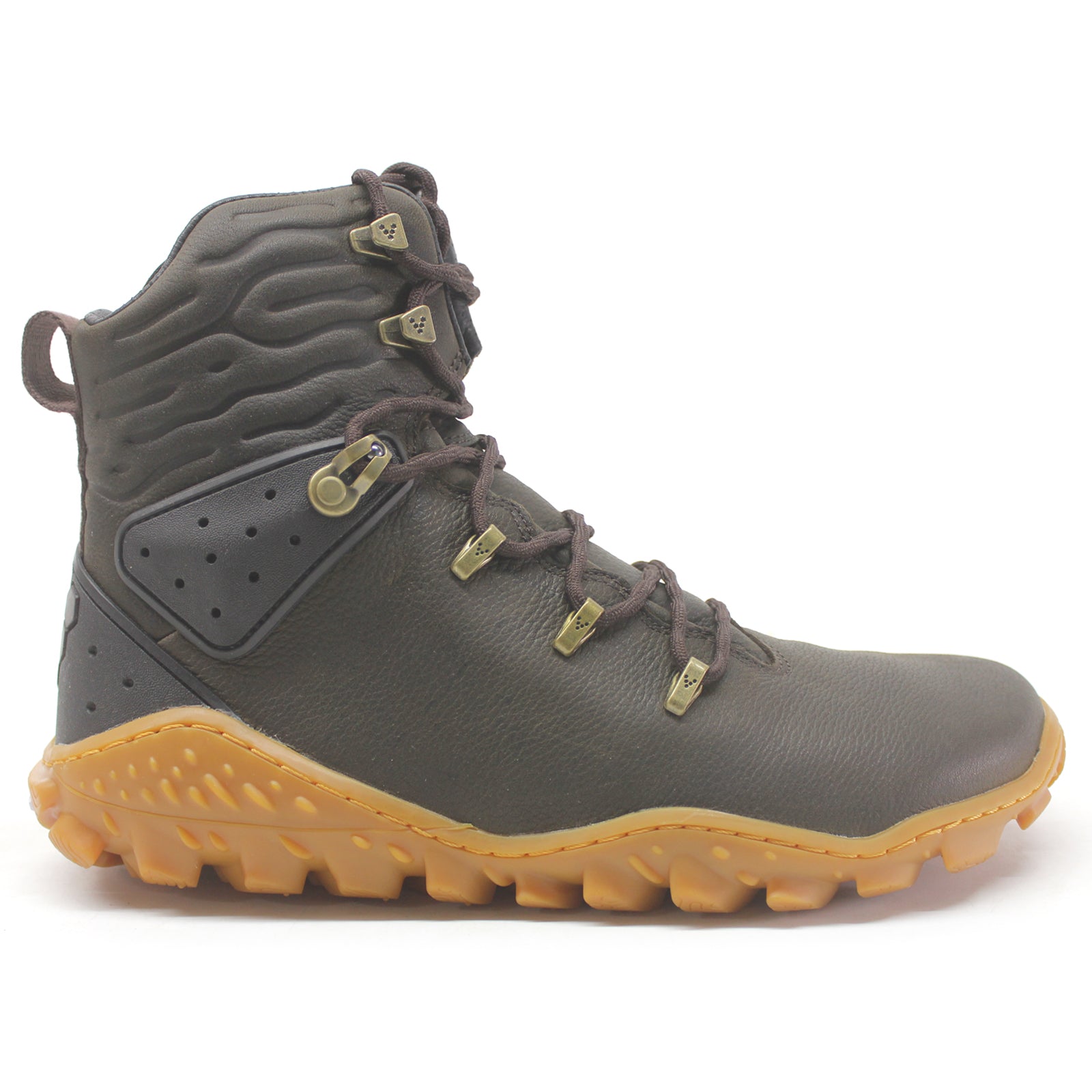 Vivobarefoot Tracker Forest ESC 209161-01 Leather Womens Trainers - Brown - 38#color_brown