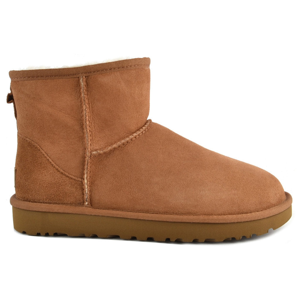 Ugg Womens Boots Classic Mini II Casual Pull-On Ankle Suede - UK 8