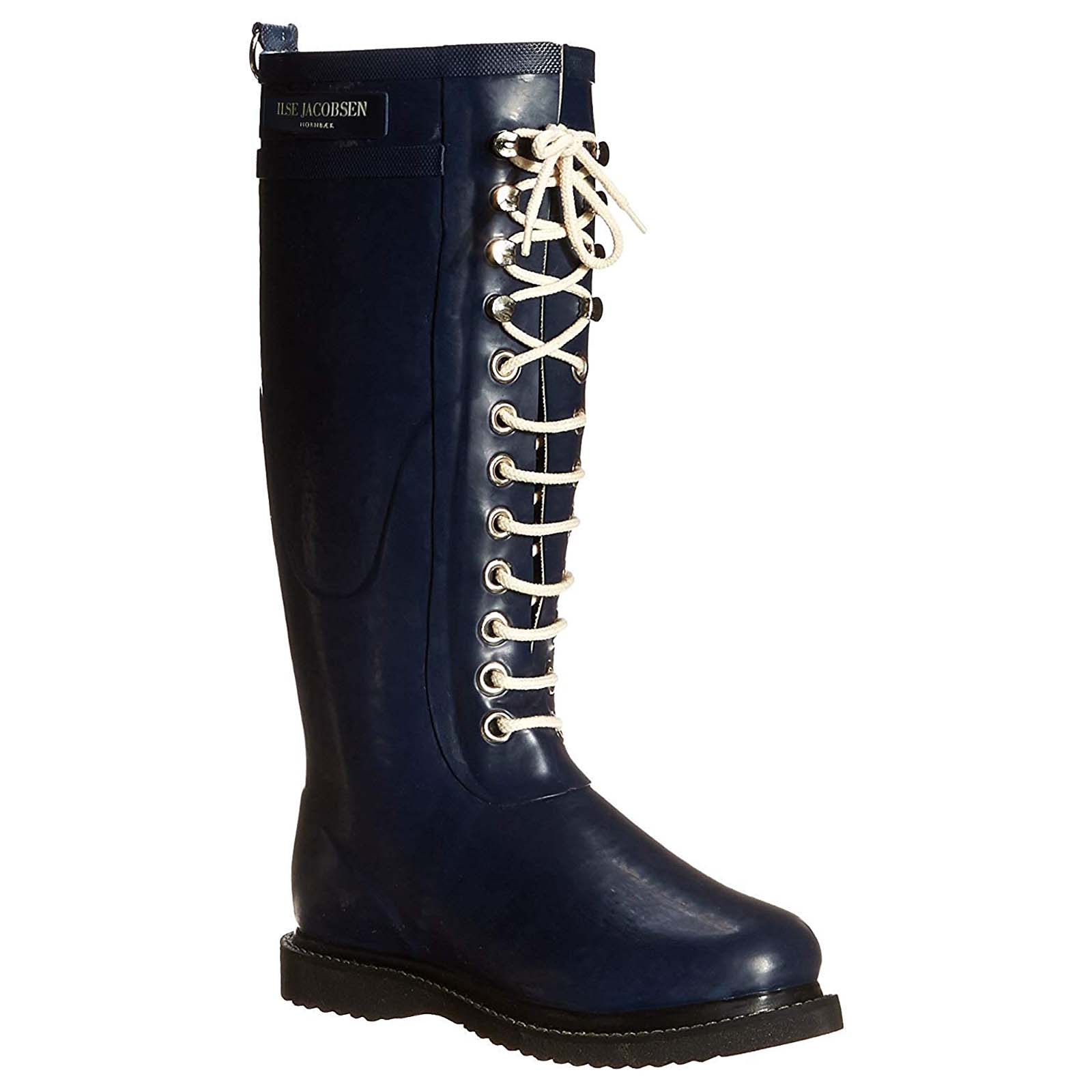 Ilse Jacobsen Rub1 Rubber Womens Boots#color_dark navy