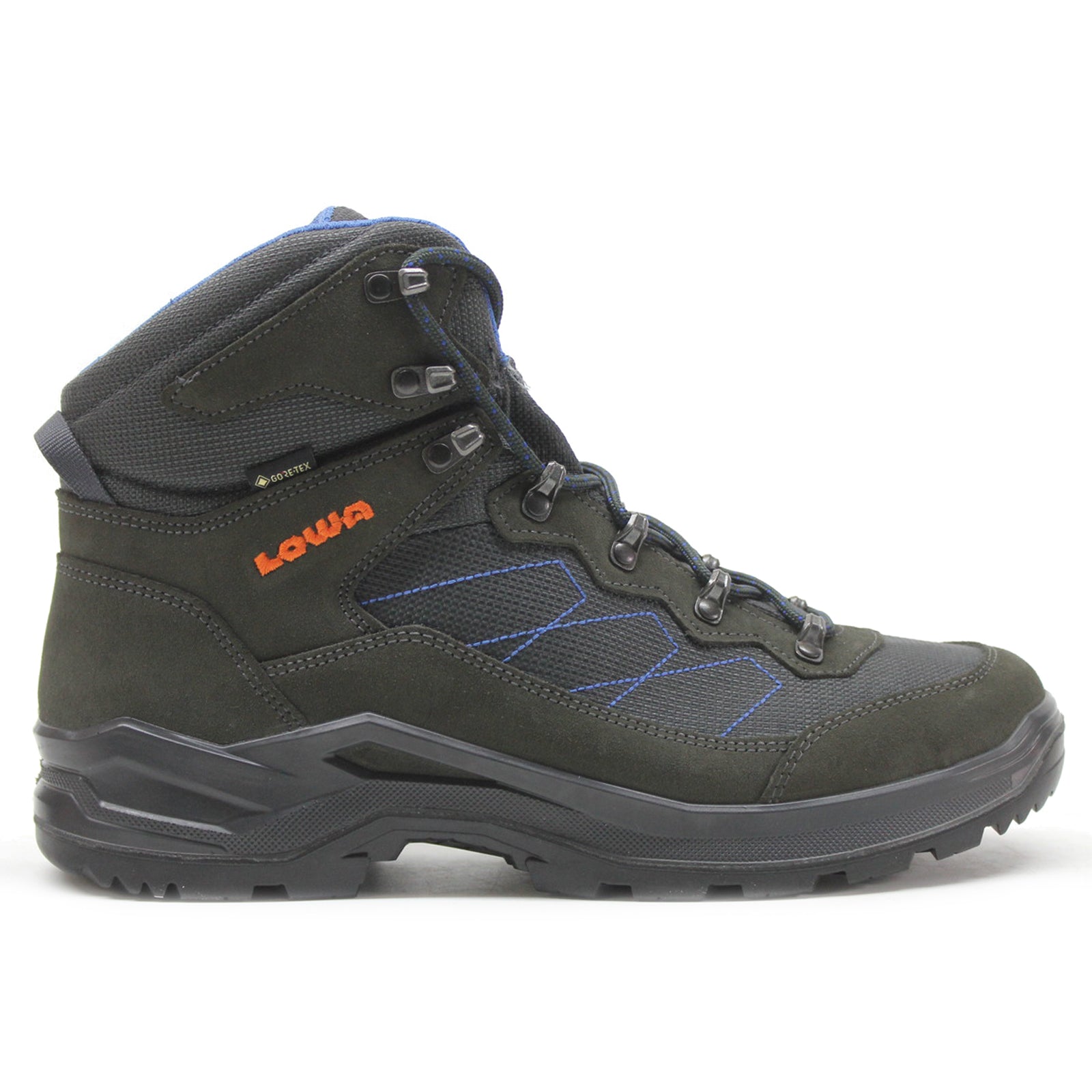 Lowa Taurus Pro GTX Mid Leather Textile Mens Boots#color_anthracite