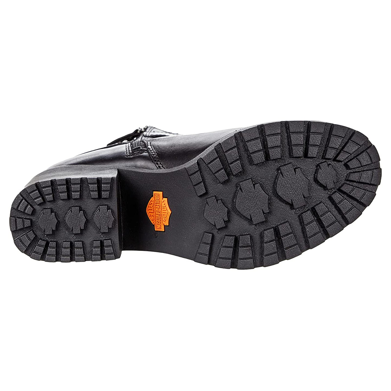 Harley Davidson Lalanne DBL Strap Leather Womens Boots#color_black