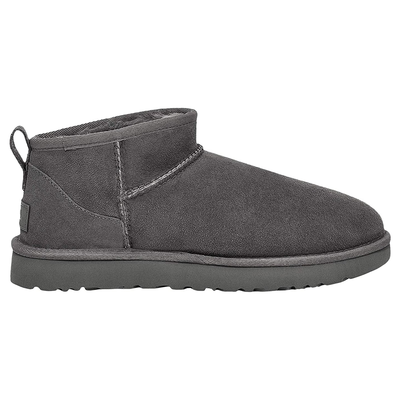 Ugg Classic Ultra Mini Suede Womens Boots#color_grey