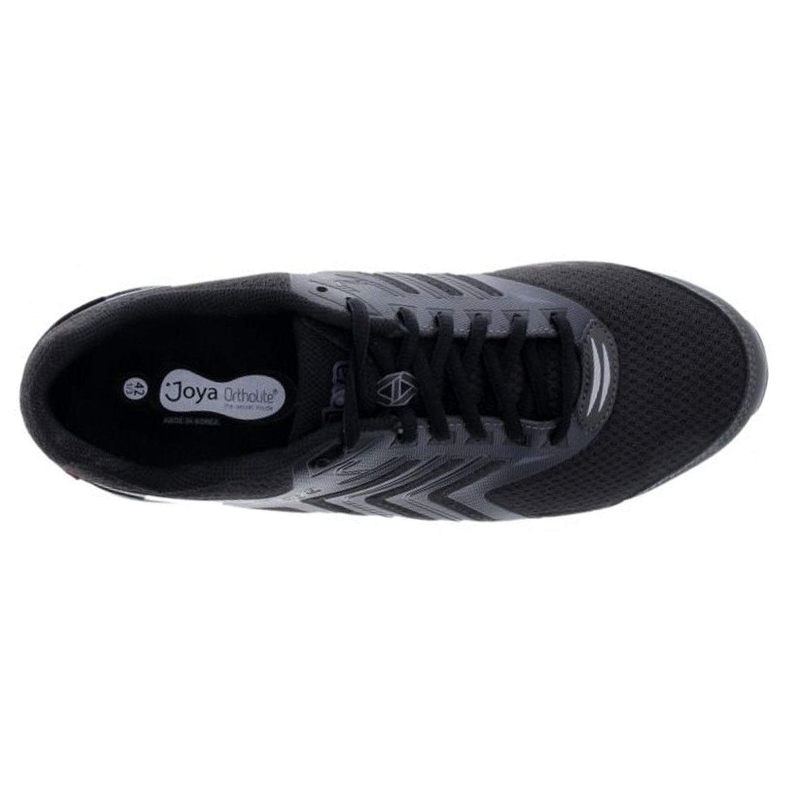 Joya Flash SR Synthetic Textile Mens Trainers#color_black