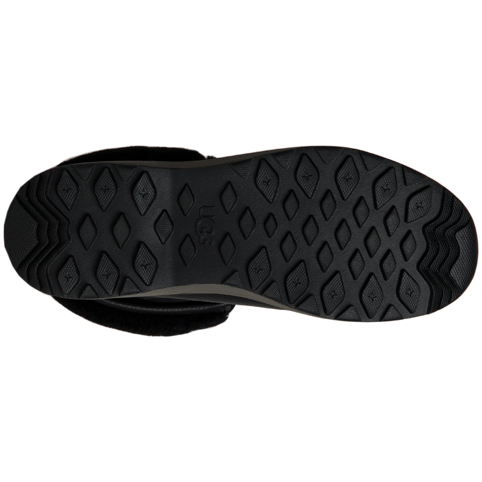 Ugg Adirondack III Leather Womens Boots#color_black black