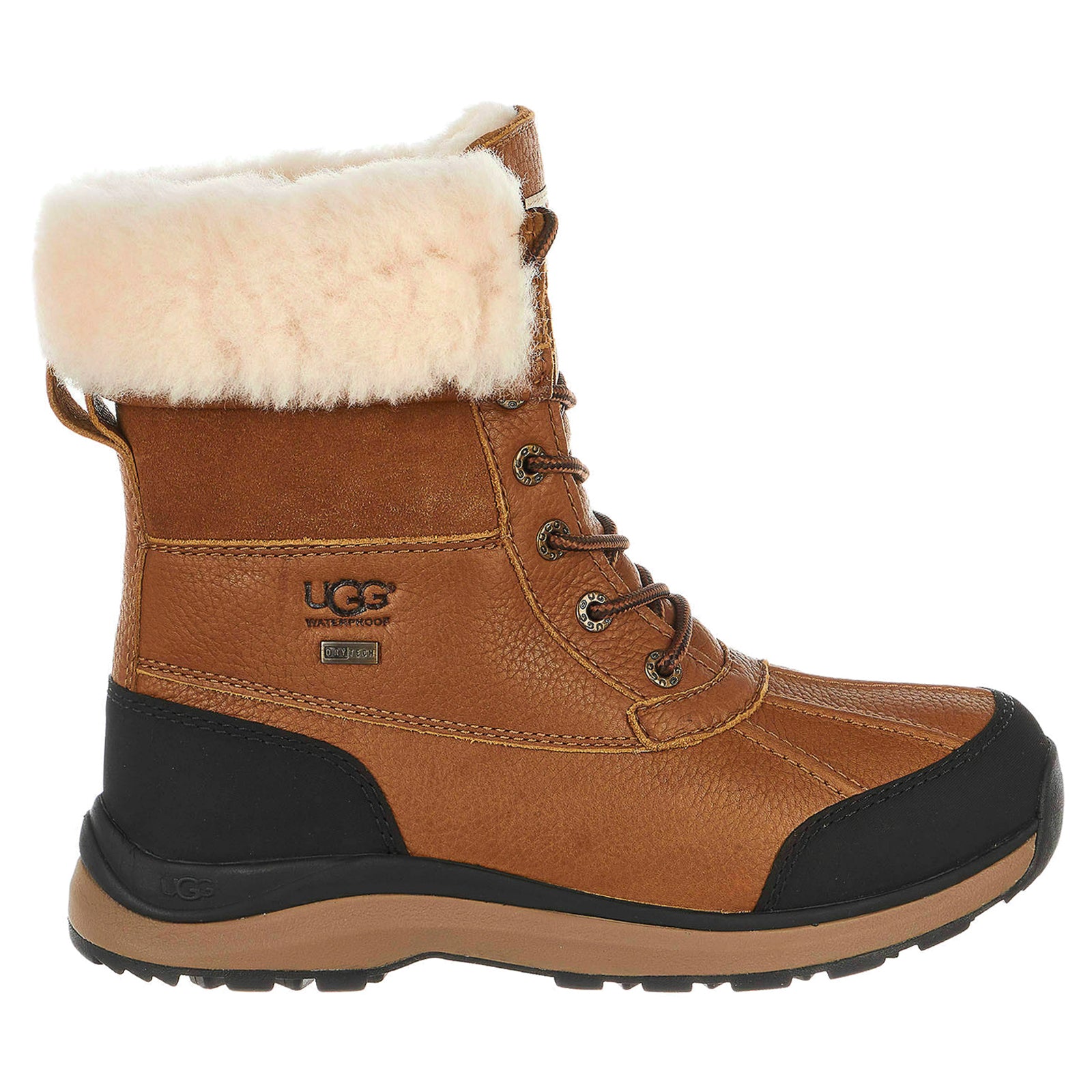 Ugg Adirondack III Leather Womens Boots#color_chestnut