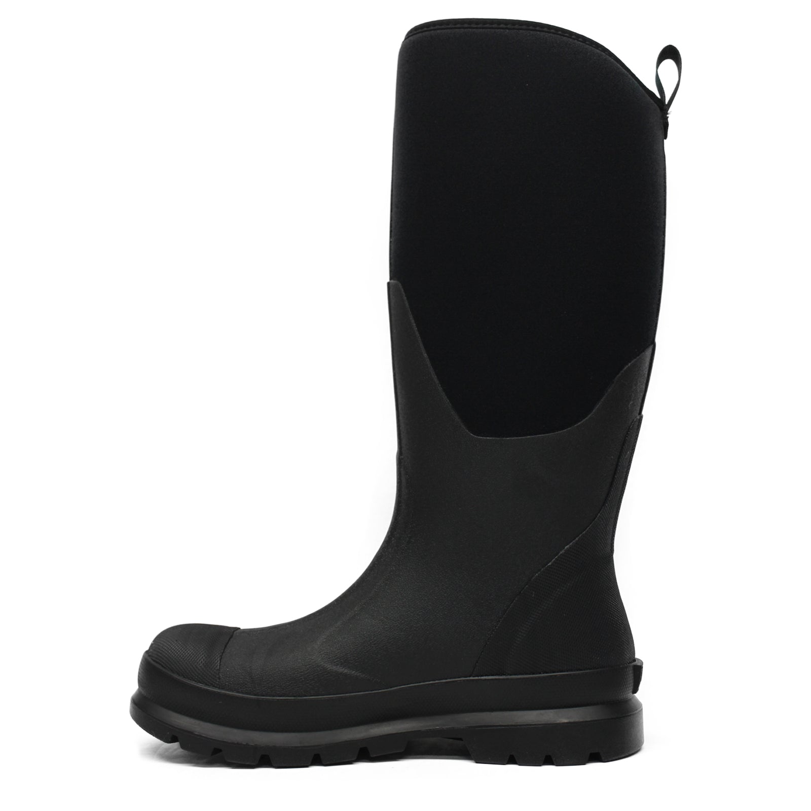 Muck Chore Tall Synthetic Textile Womens Boots#color_black