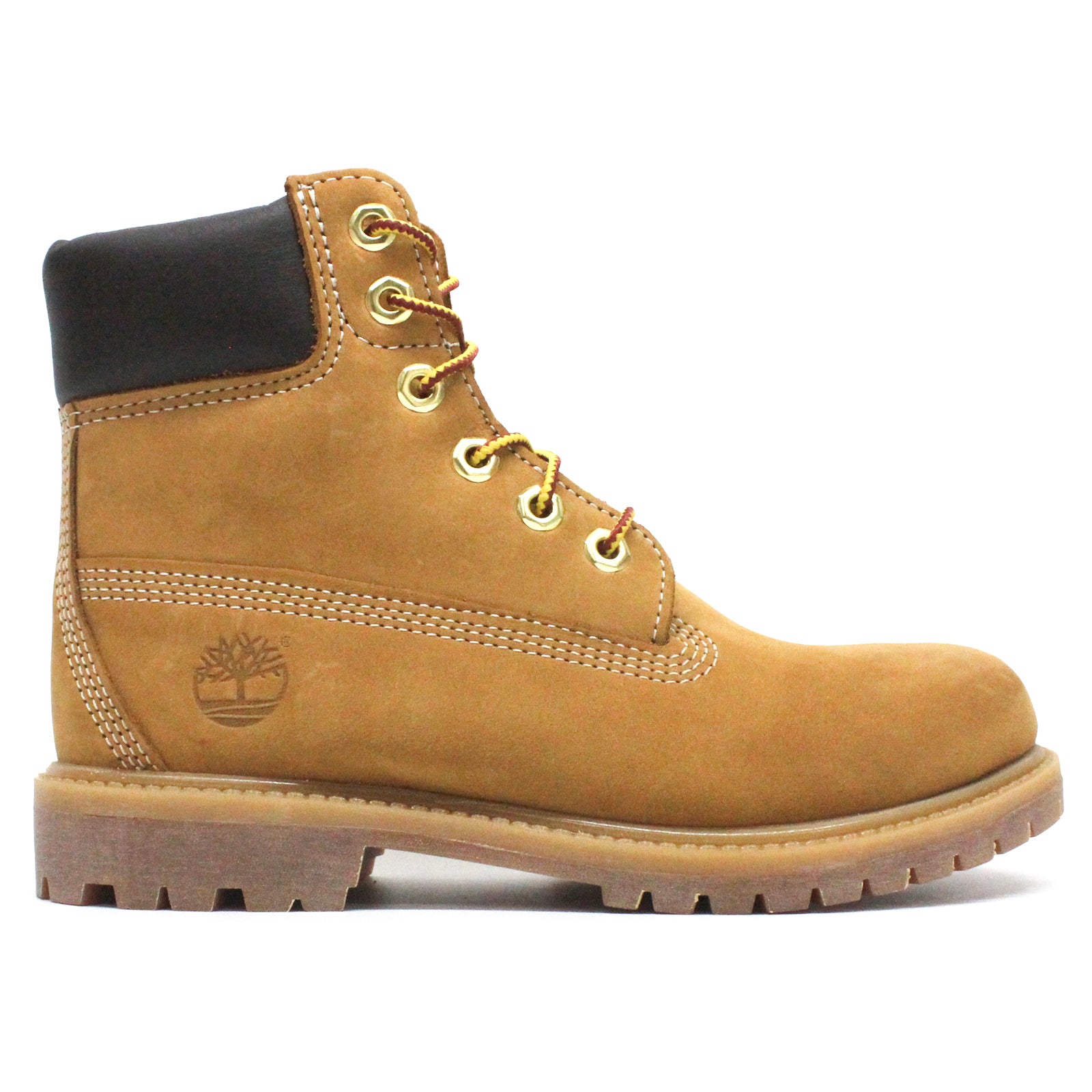Timberland Premium 6 In Waterproof Nubuck Womens Boots#color_wheat