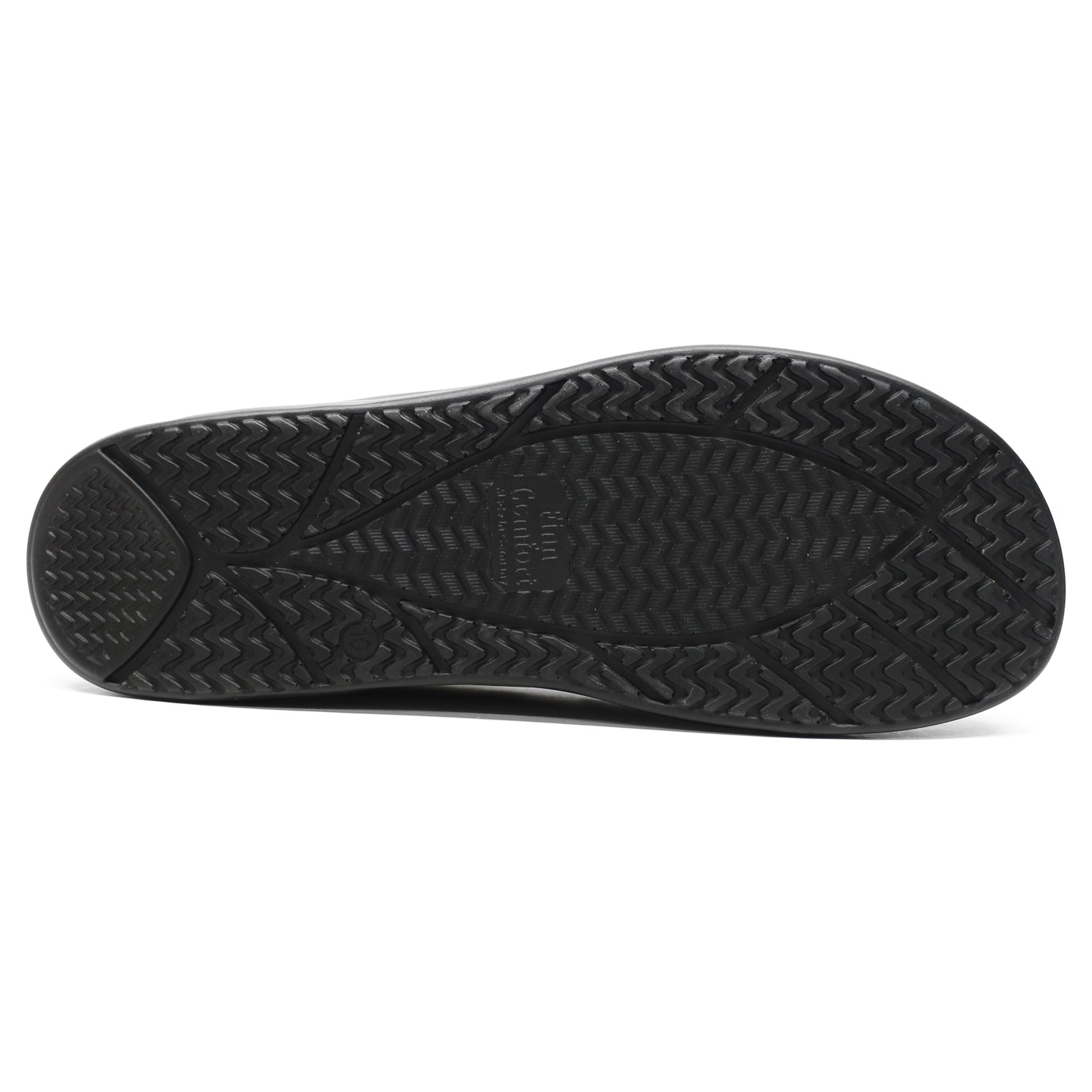 Finn Comfort Cambridge Leather Mens Shoes#color_black