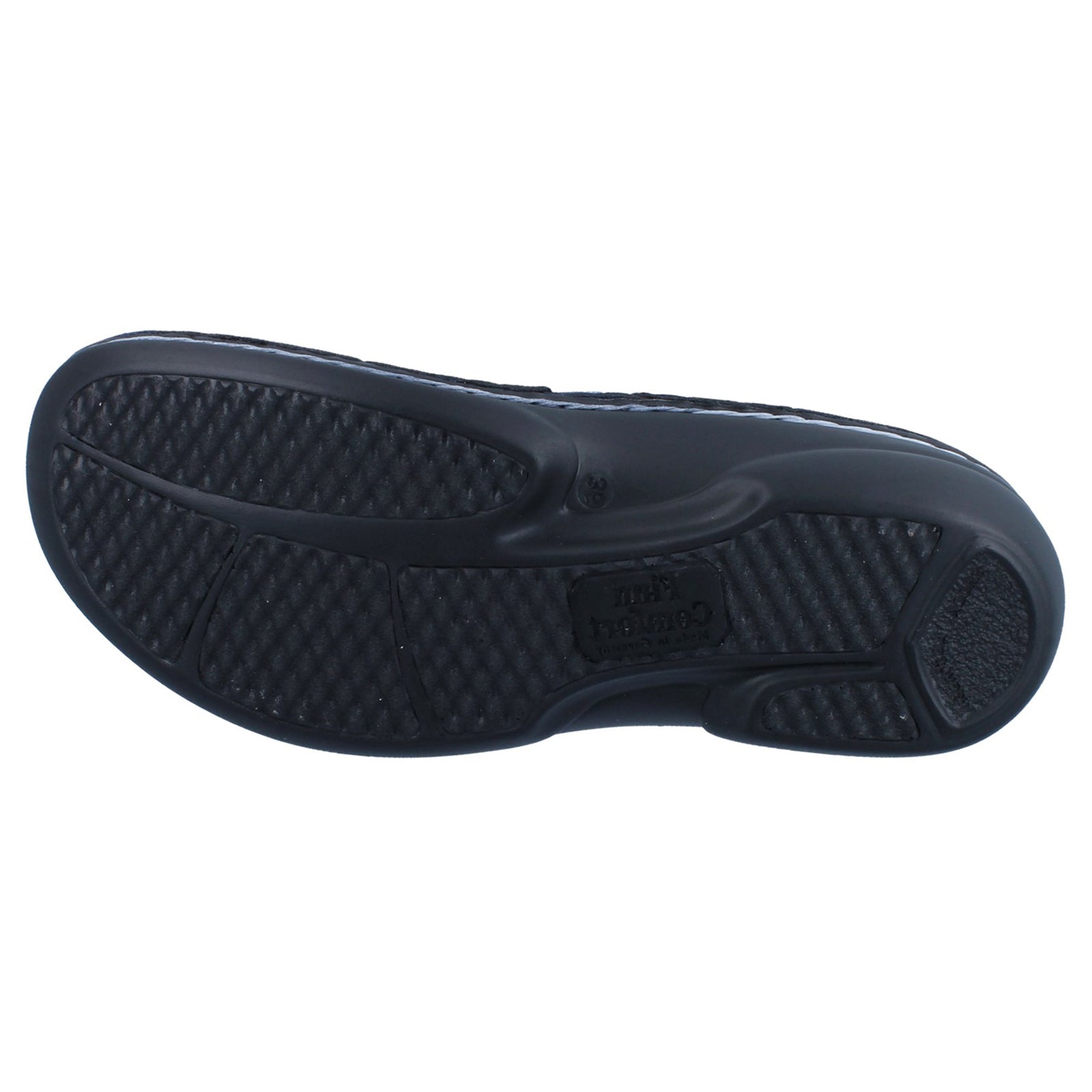 Finn Comfort Gomera Leather Synthetic Womens Sandals#color_atoll