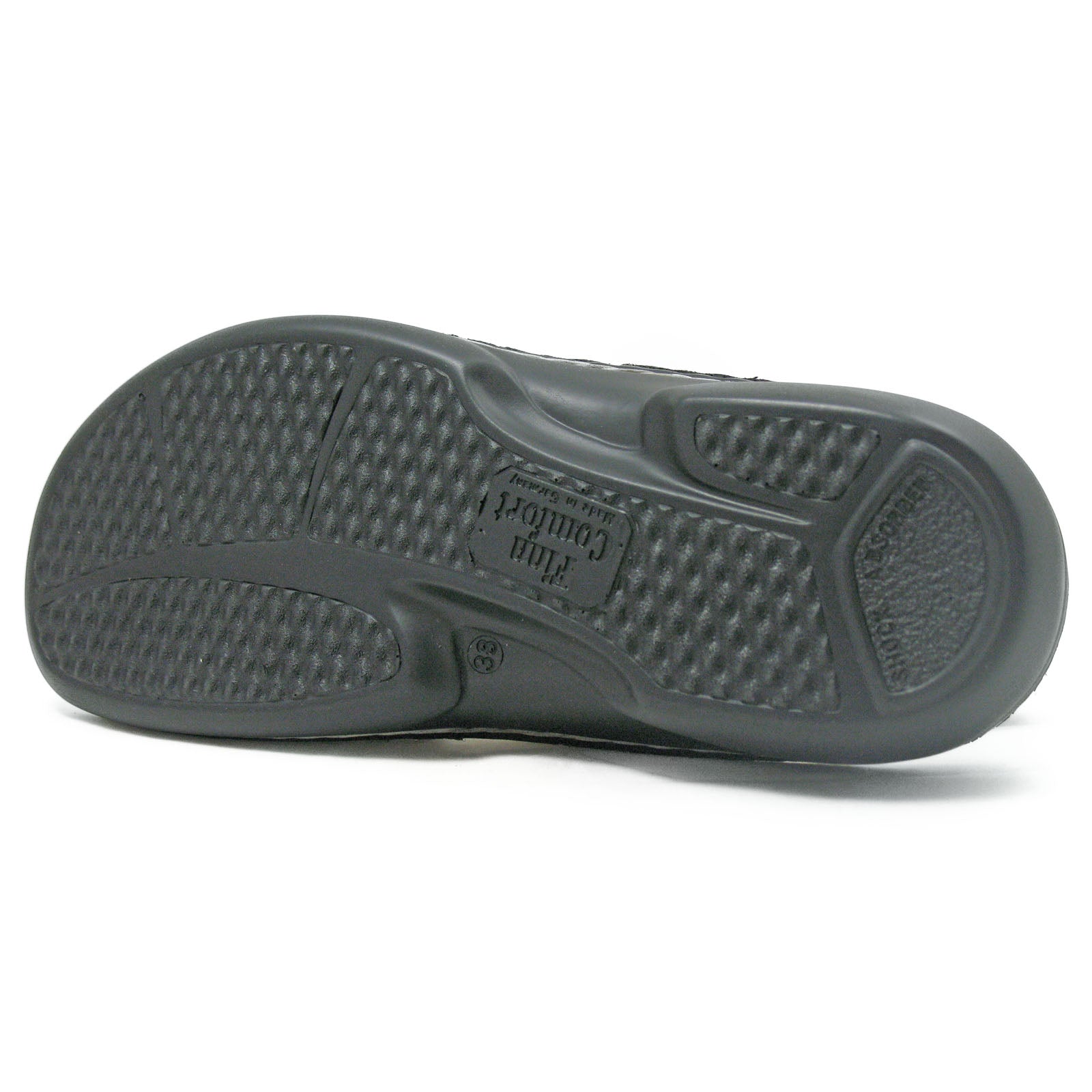 Finn Comfort Gomera Leather Synthetic Womens Sandals#color_sand