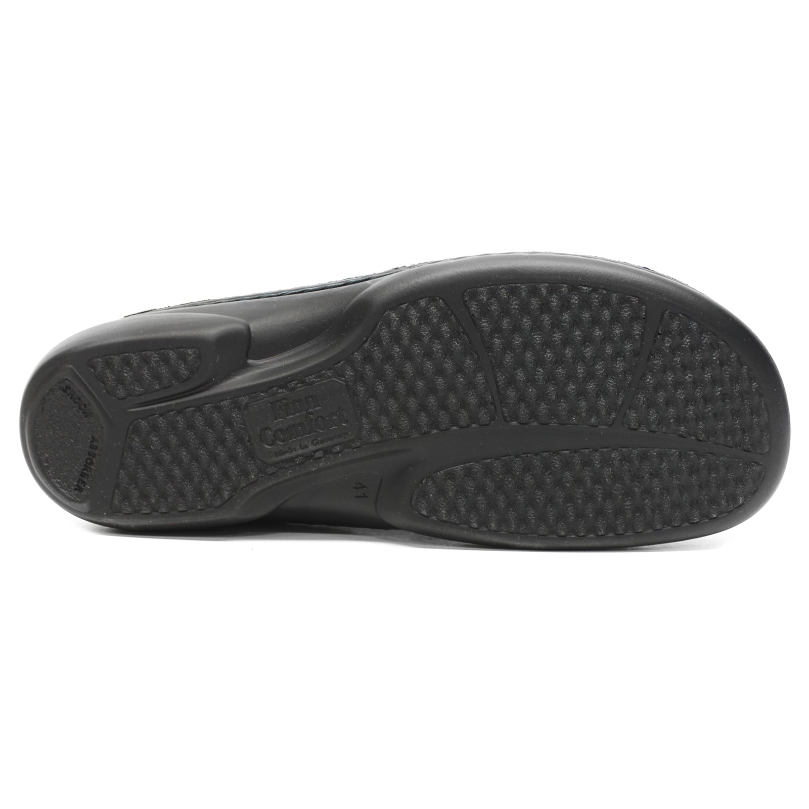 Finn Comfort Stanford Leather Synthetic Womens Sandals#color_azur