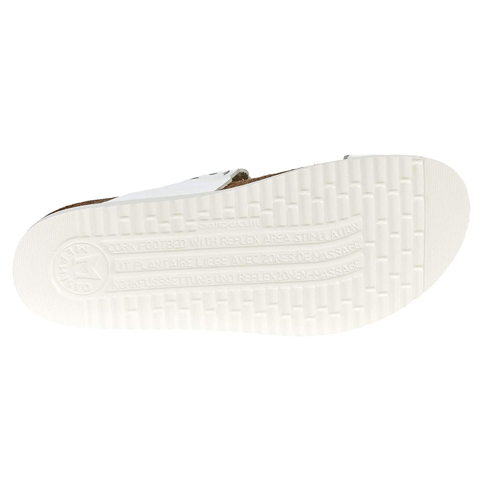 Mephisto Helenia Leather Womens Sandals#color_white