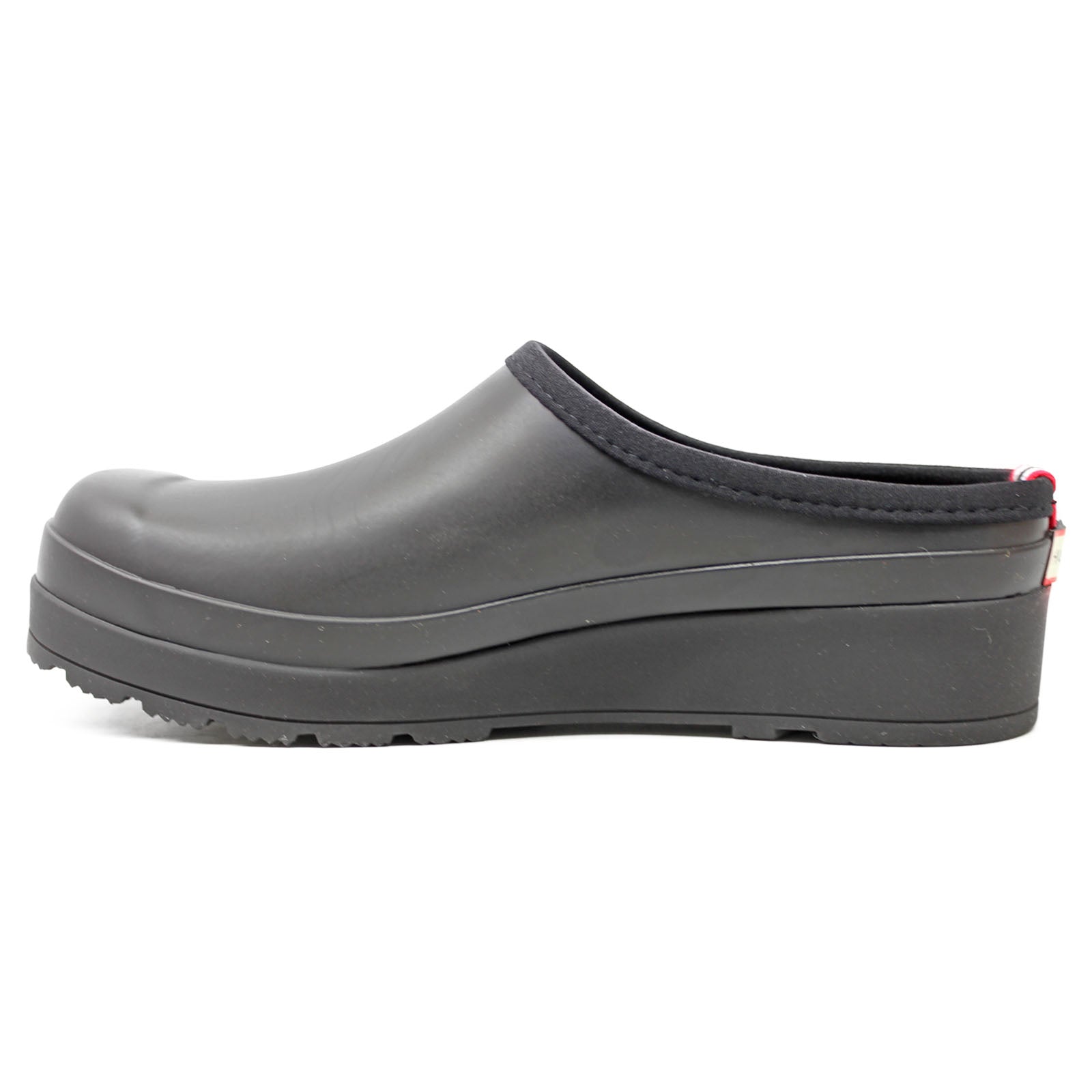 Hunter Original Play Clog Rubber Womens Shoes#color_black