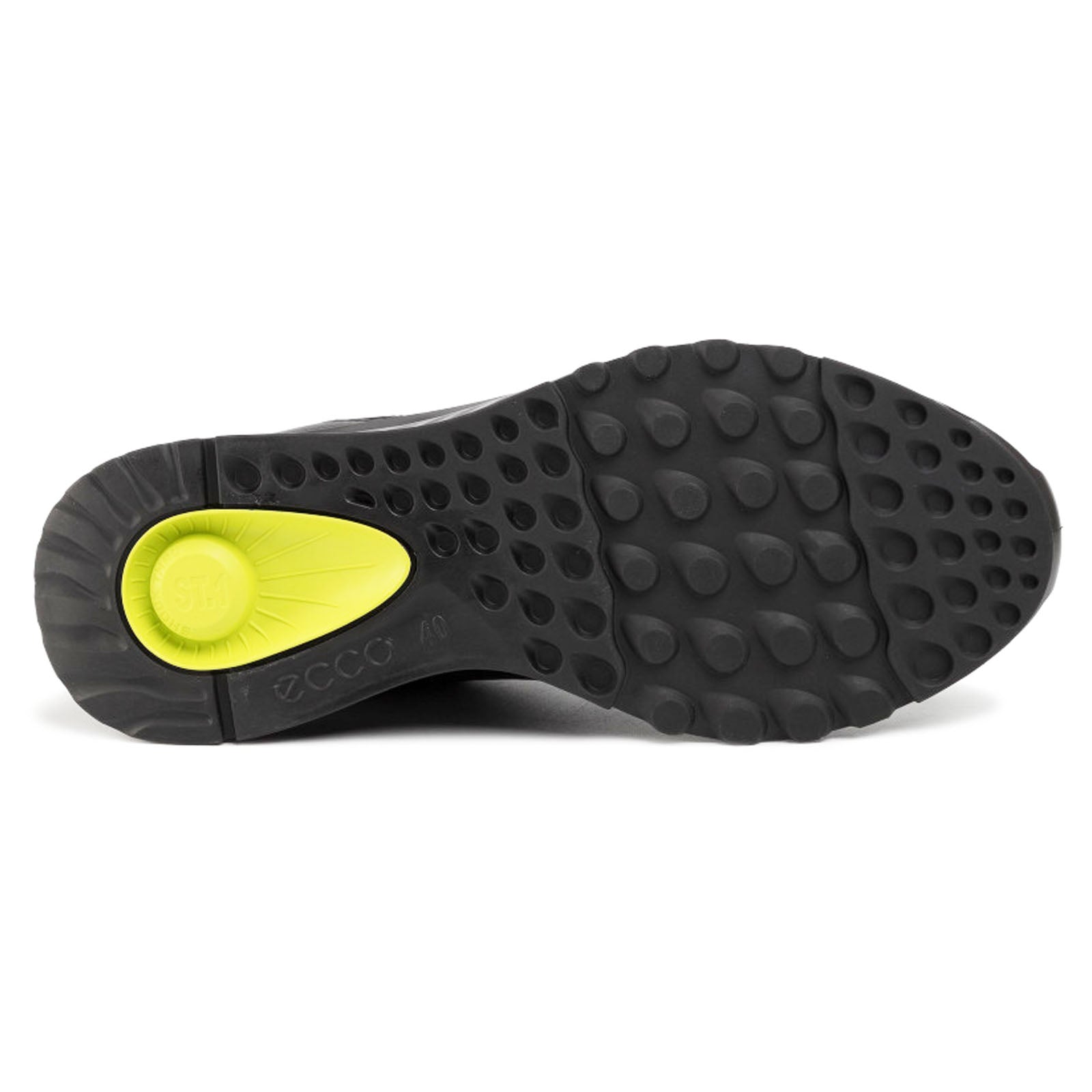 Ecco Exostride Low GTX Leather Mens Trainers#color_black