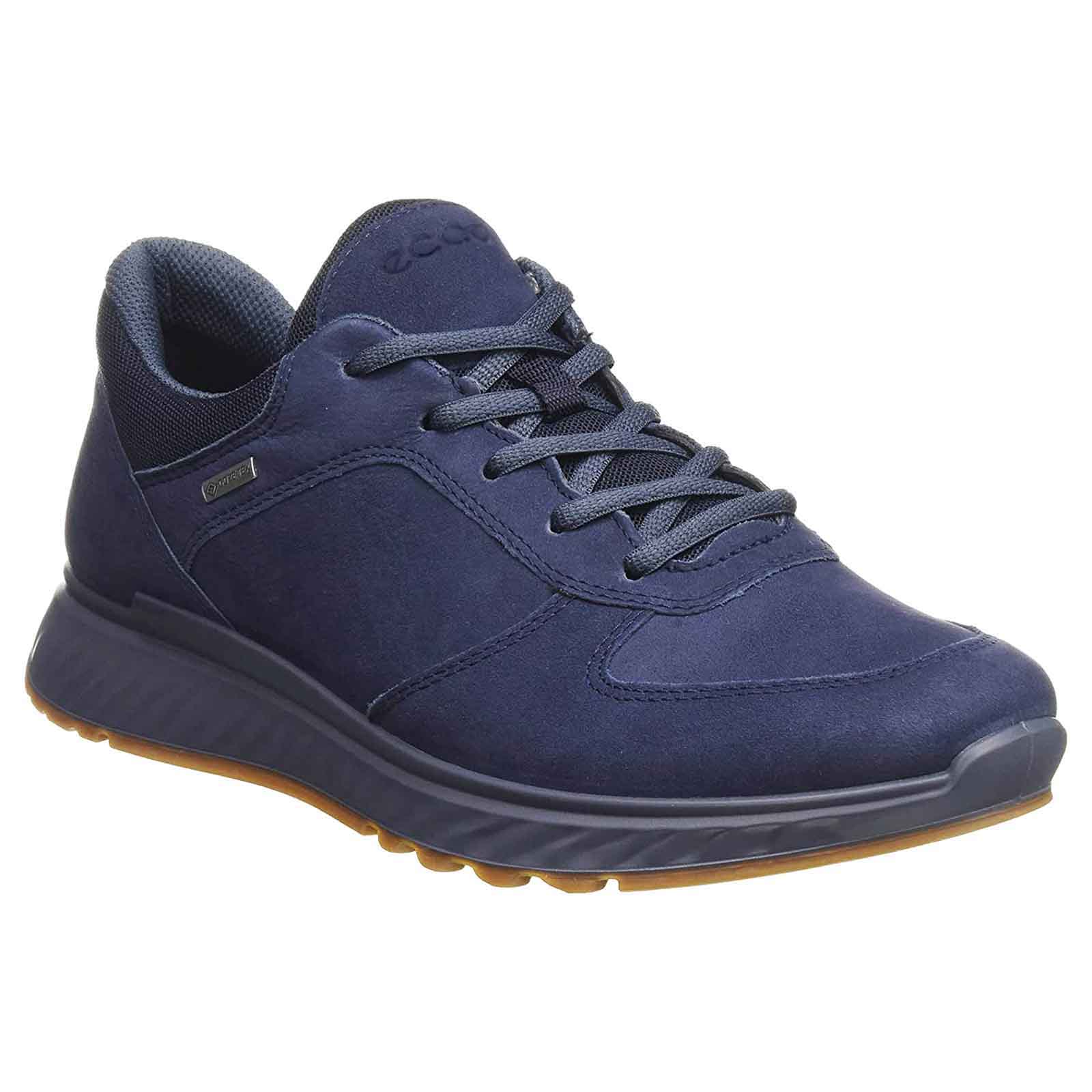 Ecco Exostride Low GTX Leather Men's Outdoor Night Sky Trainers