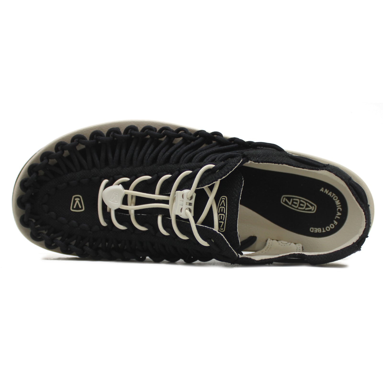 Keen Uneek Canvas Textile Mens Sandals#color_black birch