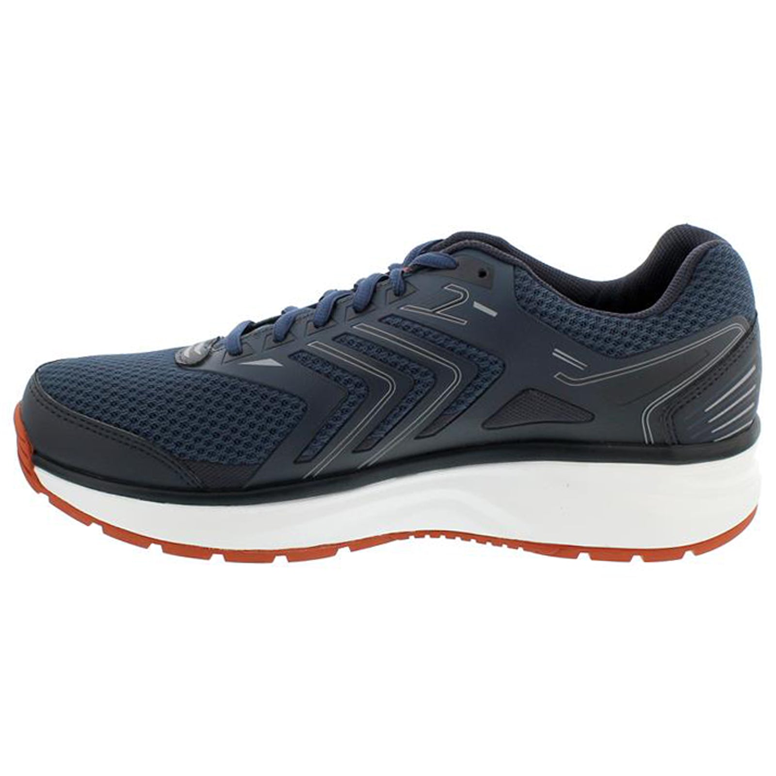 Joya Flash Textile Synthetic Mens Trainers#color_dark blue
