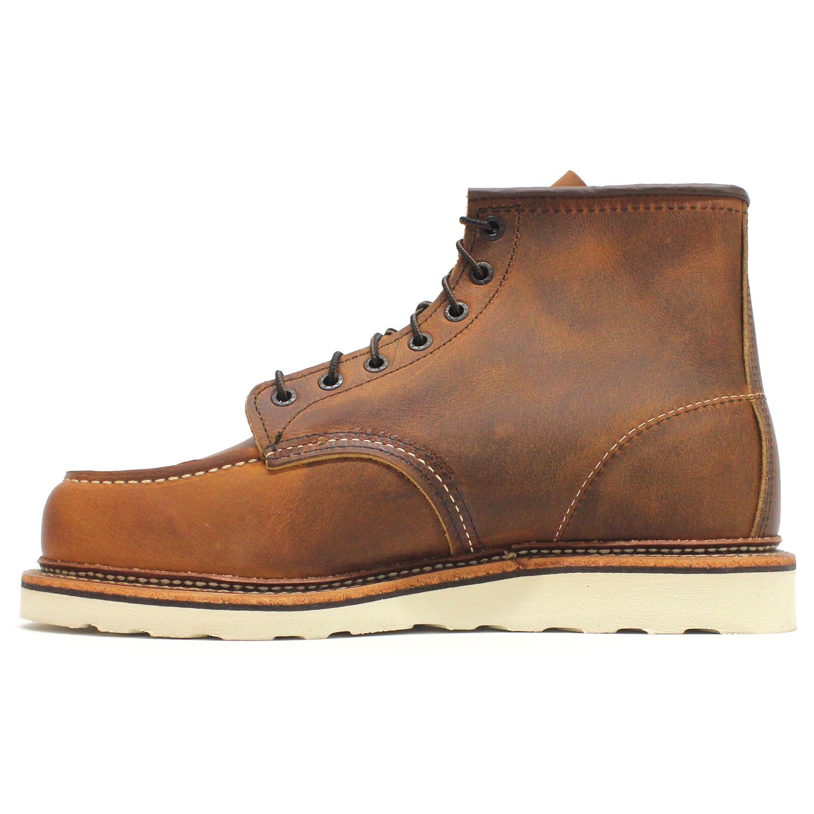Red Wing 6 Inch Classic Moc Leather Mens Boots#color_copper