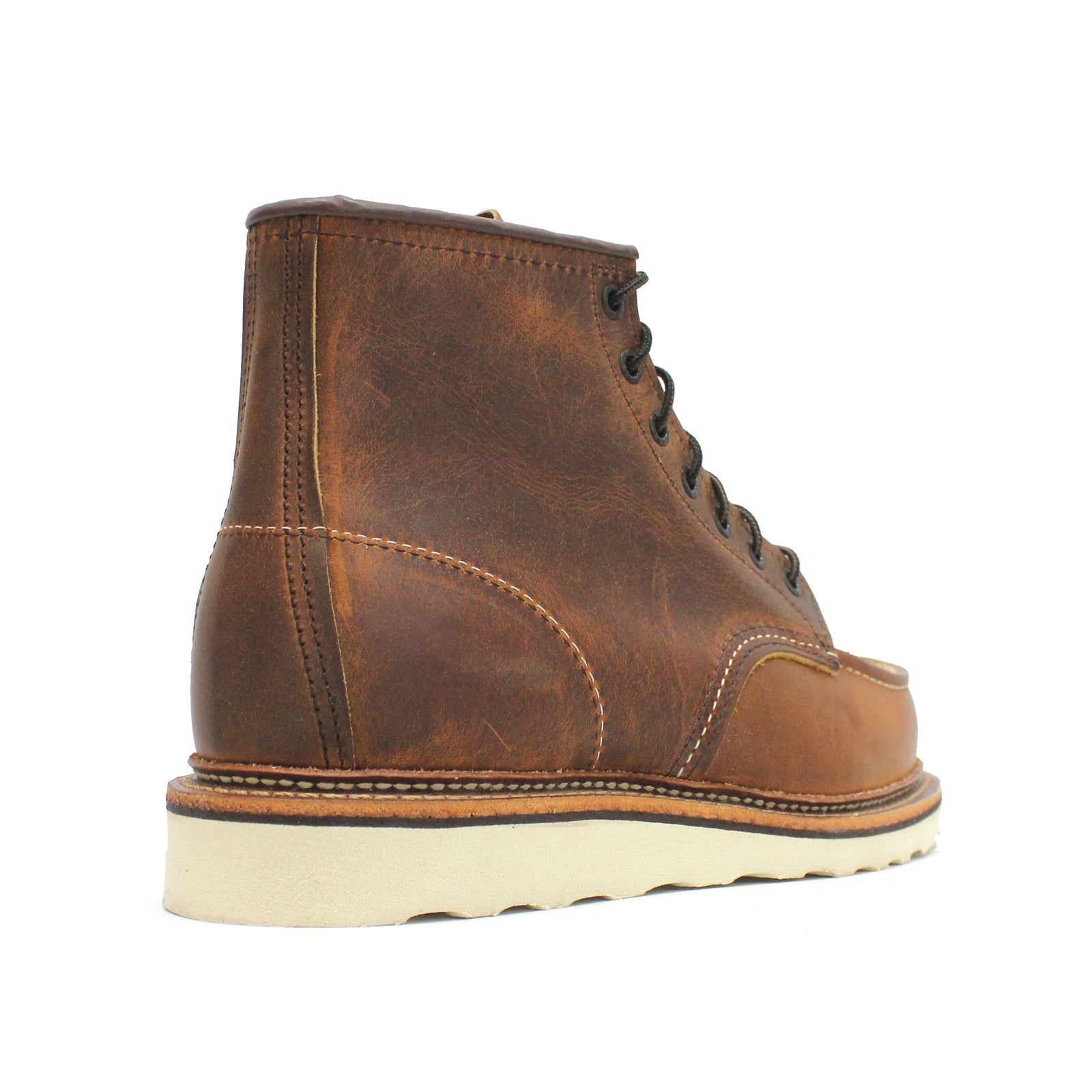 Red Wing 6 Inch Classic Moc Leather Mens Boots#color_copper