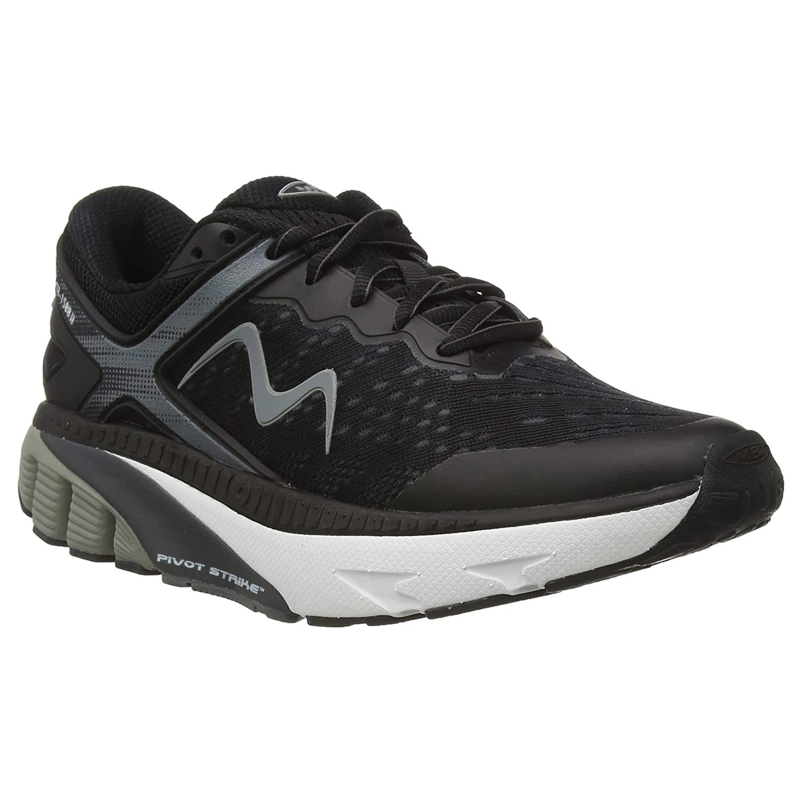 MBT MTR-1500 II Textile Synthetic Womens Trainers#color_black black