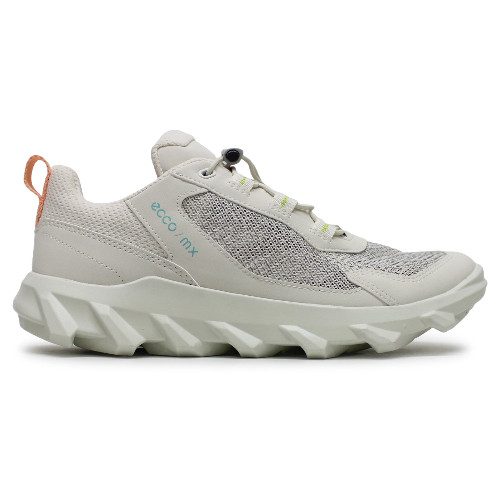 Ecco MX 820263 Textile Synthetic Womens Trainers#color_white white concrete