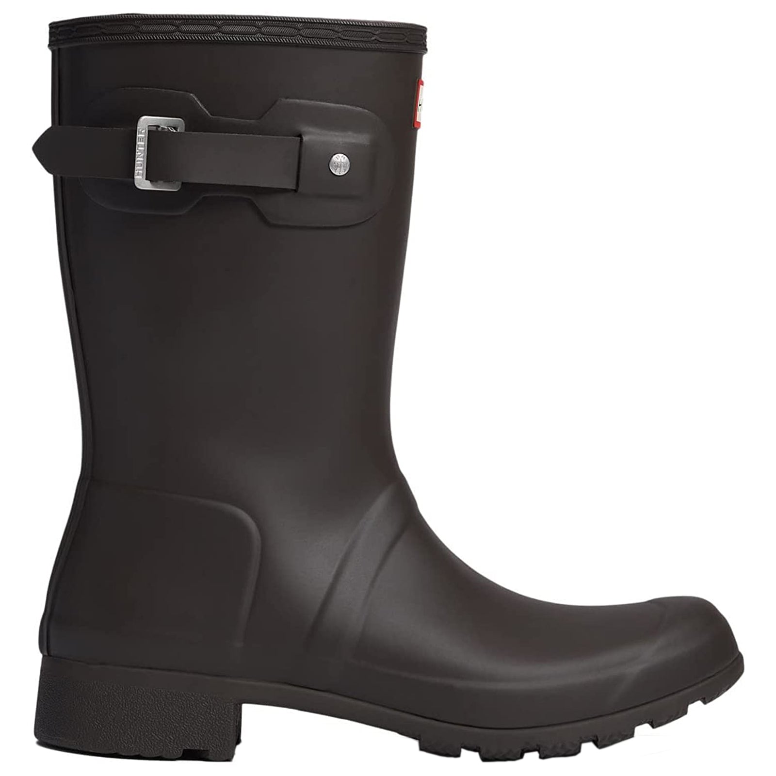 Hunter Original Tour Short Rubber Womens Boots#color_black
