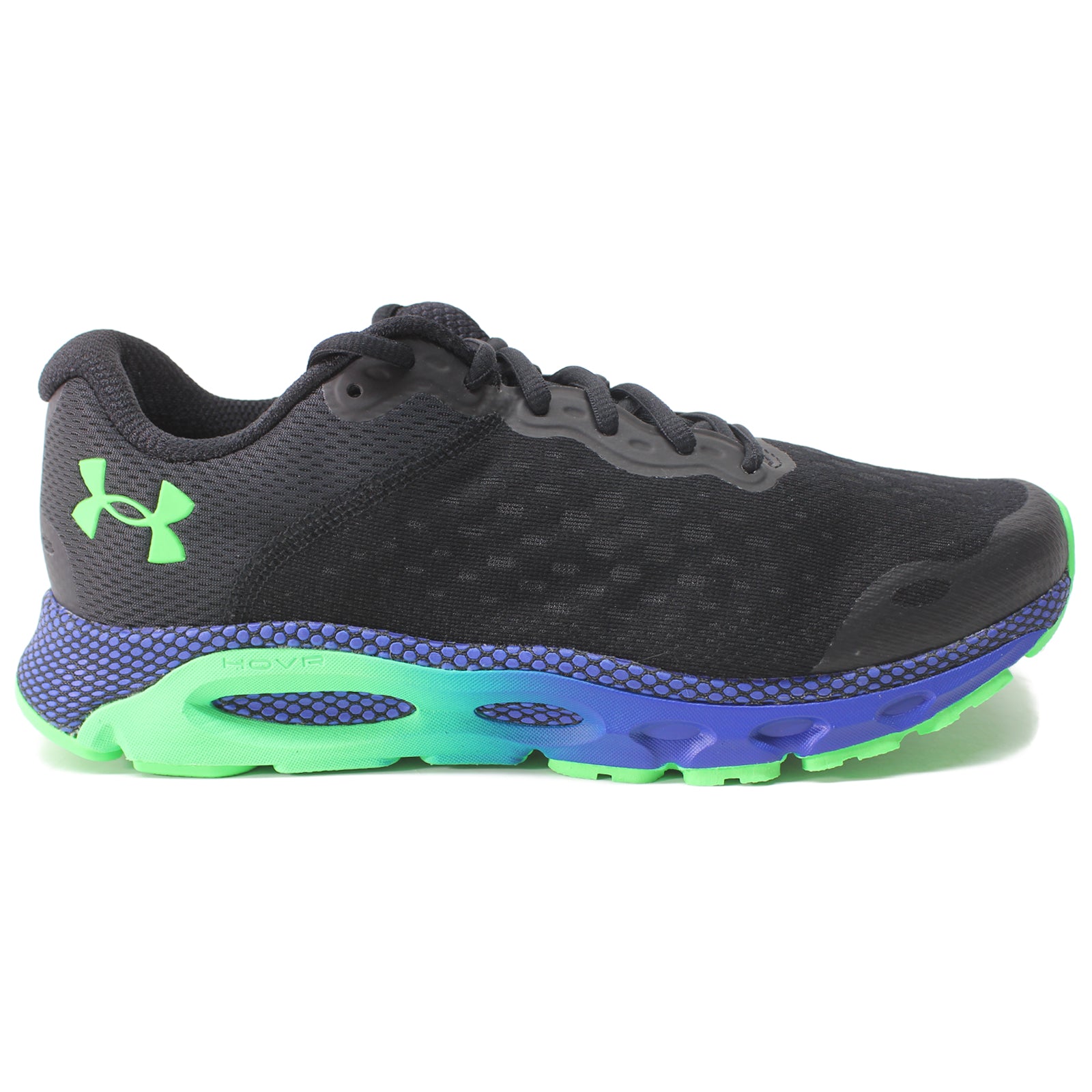 Under Armour HOVR Infinite 3 Synthetic Textile Men's Low-Top Trainers#color_black green