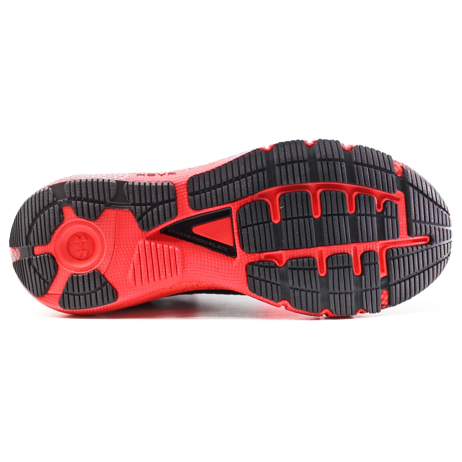 Under Armour HOVR Machina 2 CLRSHFT Synthetic Textile Womens Trainers#color_black red