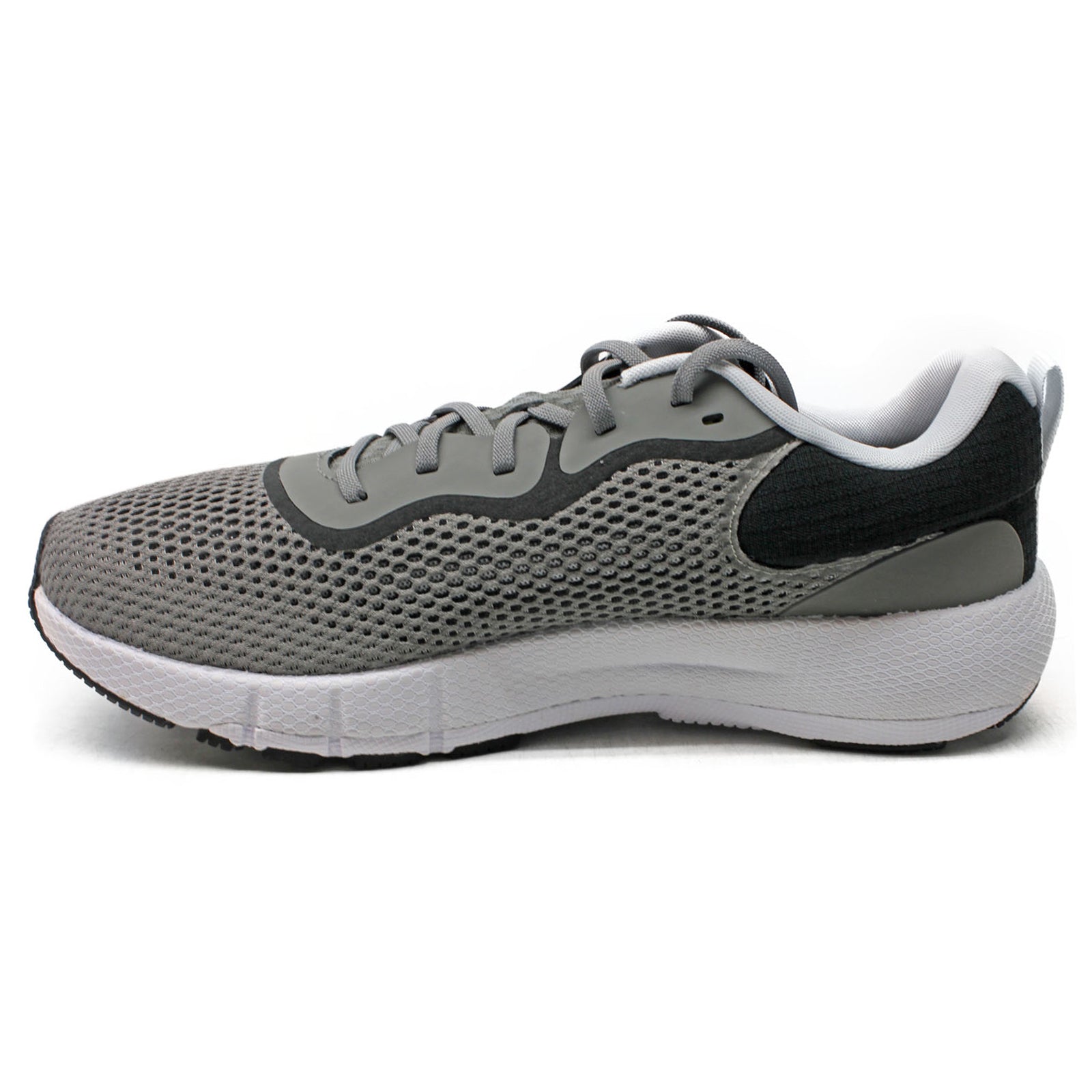 Under Armour HOVR Machina 2 SE Synthetic Textile Mens Trainers#color_grey black