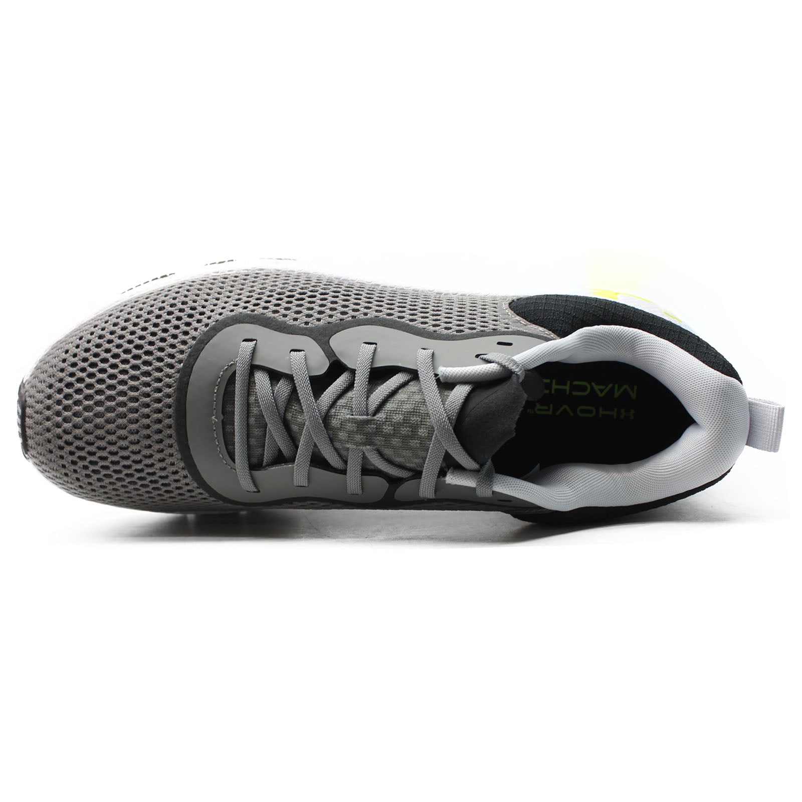 Under Armour HOVR Machina 2 SE Synthetic Textile Mens Trainers#color_grey black