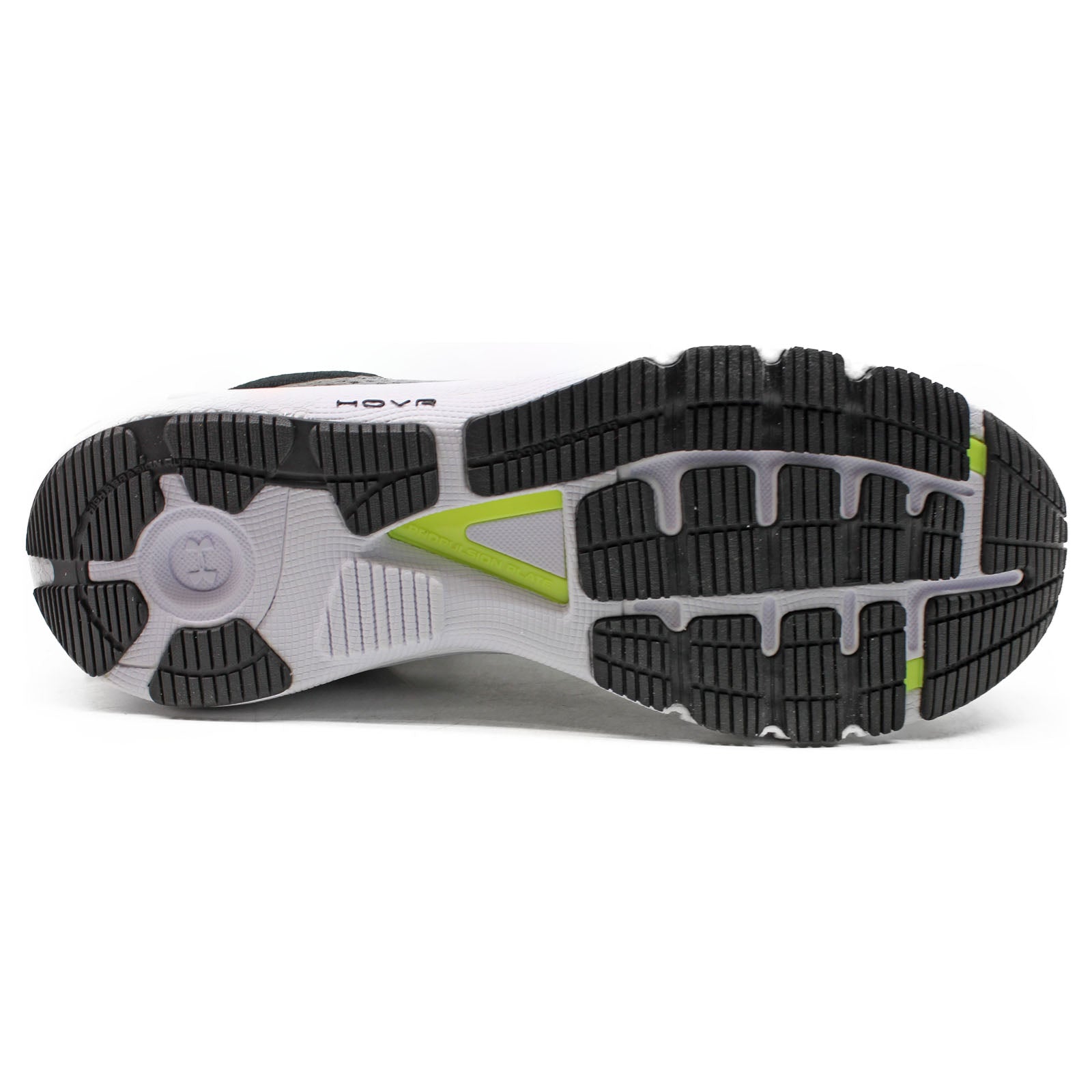 Under Armour HOVR Machina 2 SE Synthetic Textile Mens Trainers#color_grey black