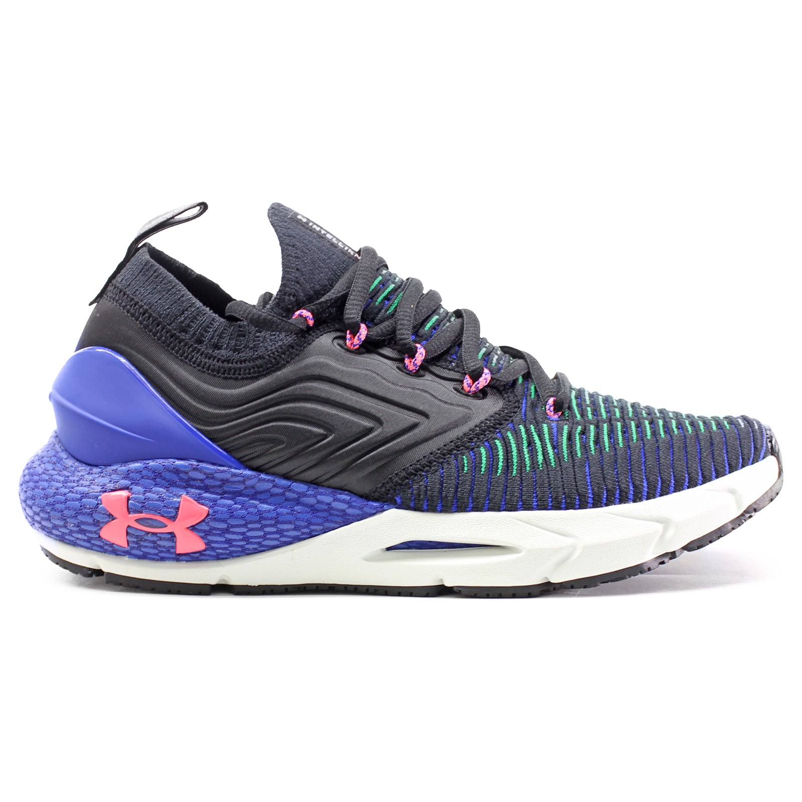 Under Armour HOVR Phantom 2 INKNT Synthetic Textile Womens Trainers#color_black