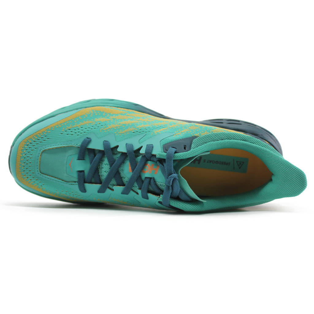 Hoka Speedgoat 5 Mesh Women's Running Shoes#color_deep teal water garden